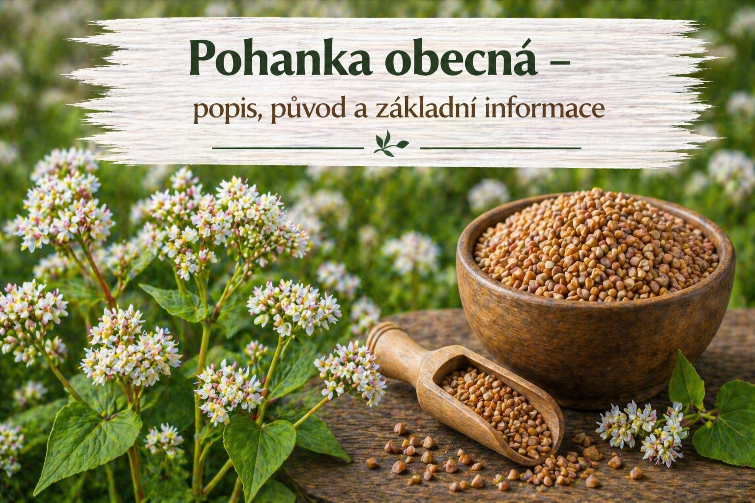 Pohanka obecná – popis, původ a základní informace