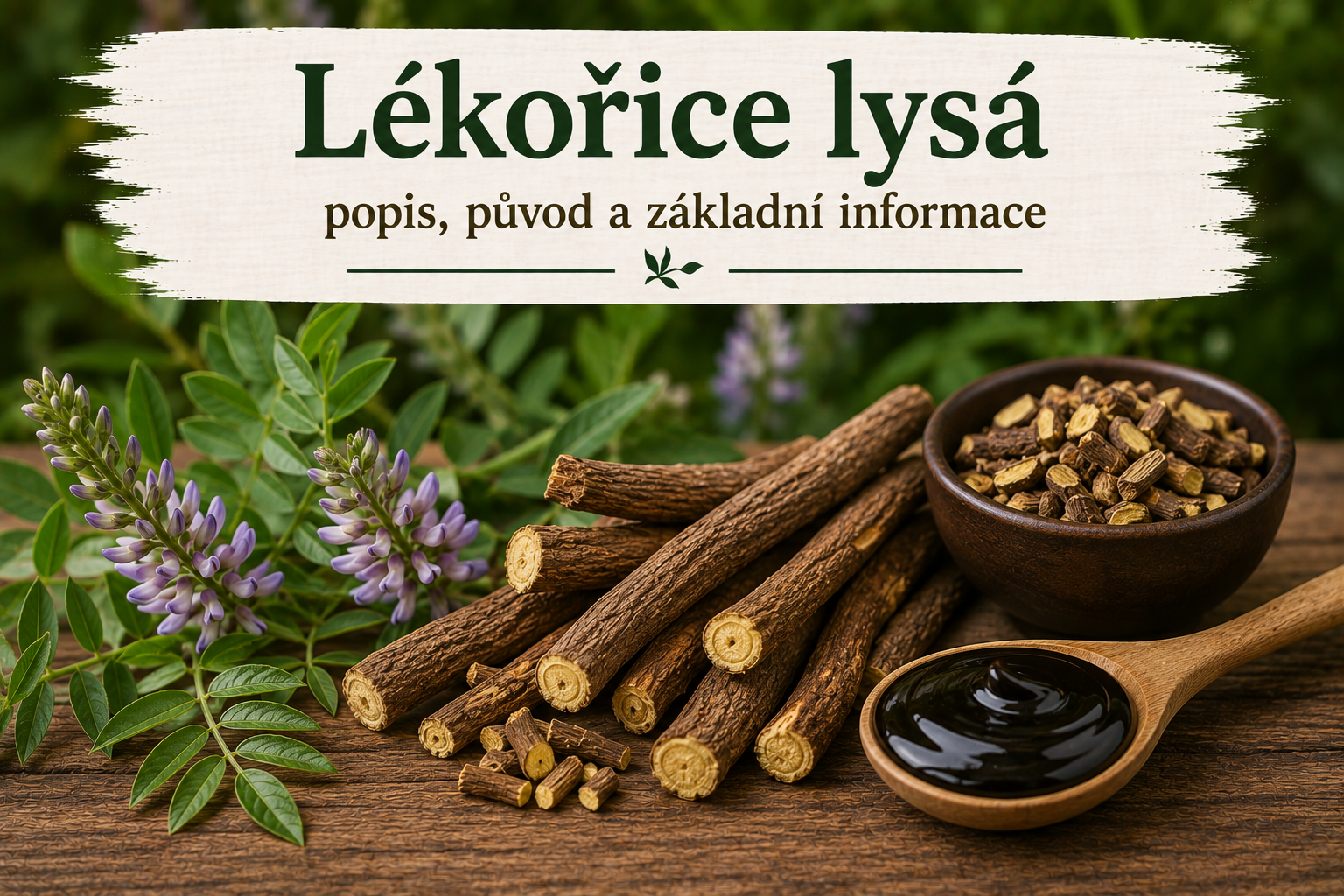 Lékořice lysá
