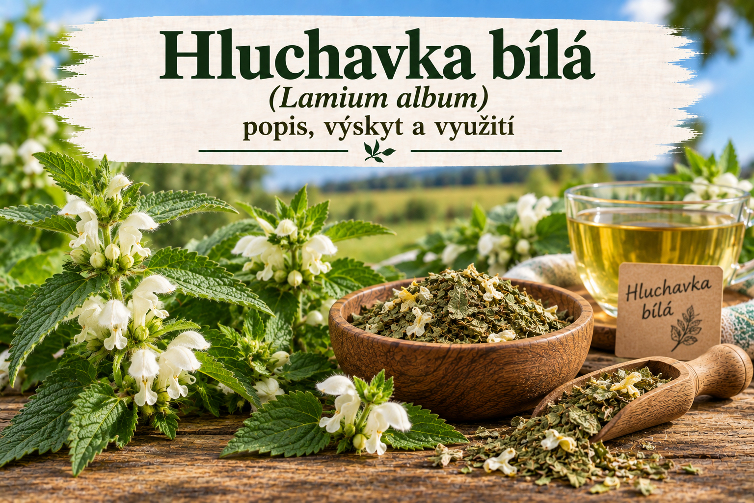 Hluchavka bílá