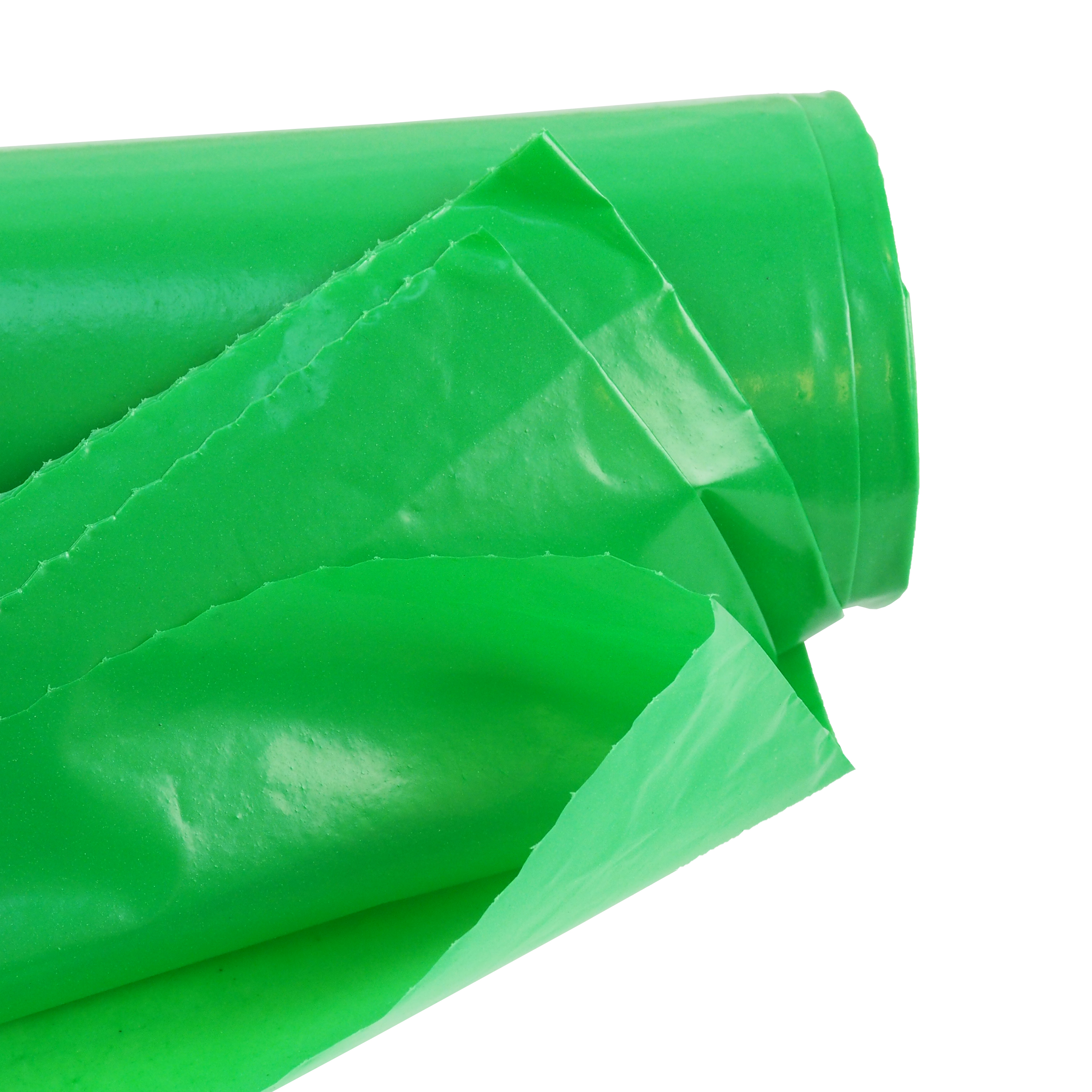 TOPTRADE pytel na tříděný odpad, recyklační, zelený, balení 8 ks, 40 µ, 120 l