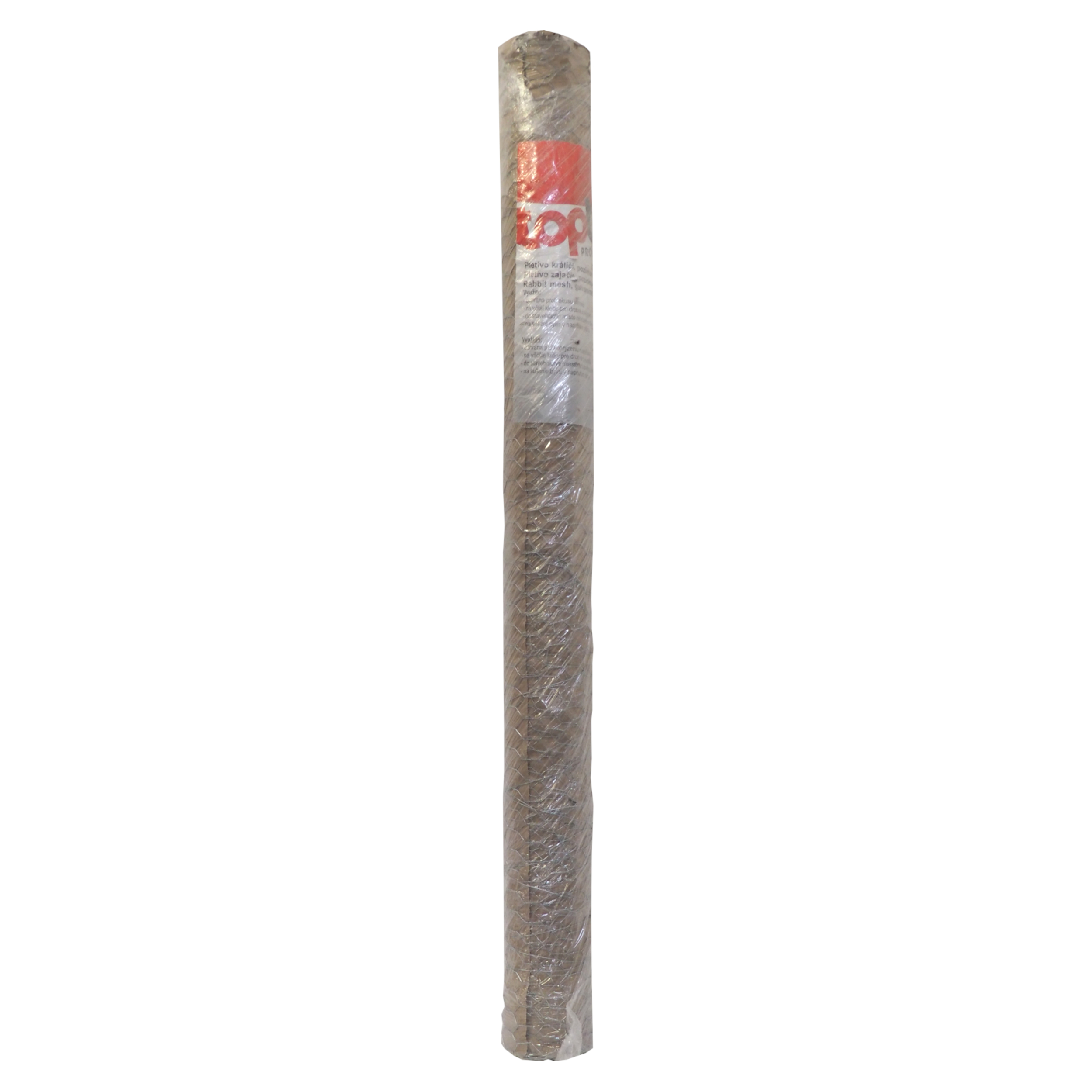 TOPTRADE králičí pletivo, oko 20 mm, drát 0,7 mm, 1×10 m, pozinkované
