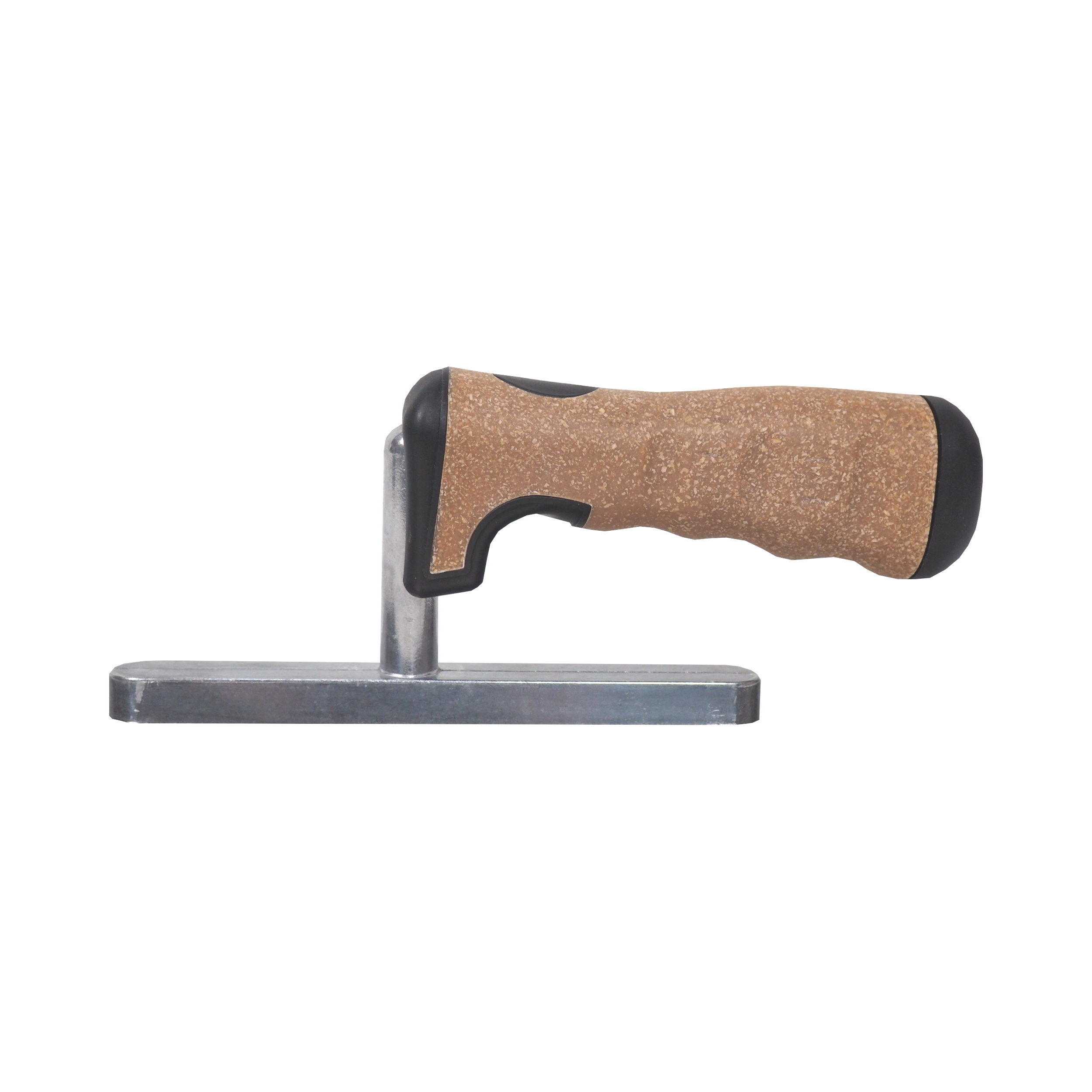 TOPTRADE hladítko nerezové, s EKO rukojetí, hladké, 270 x 130 mm, profi