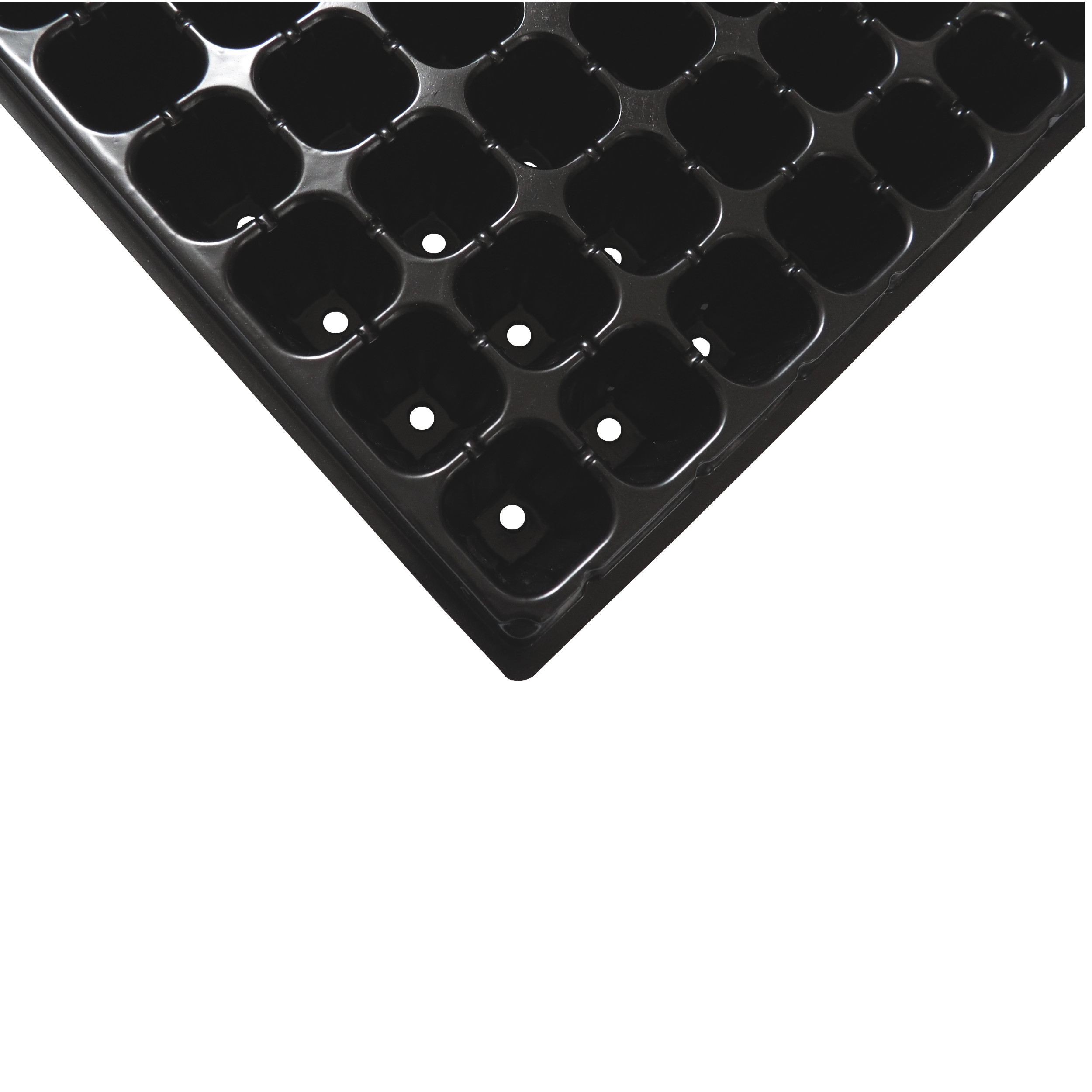 TOPTRADE plastový sadbovač, 72 buněk, 540×280×45 mm