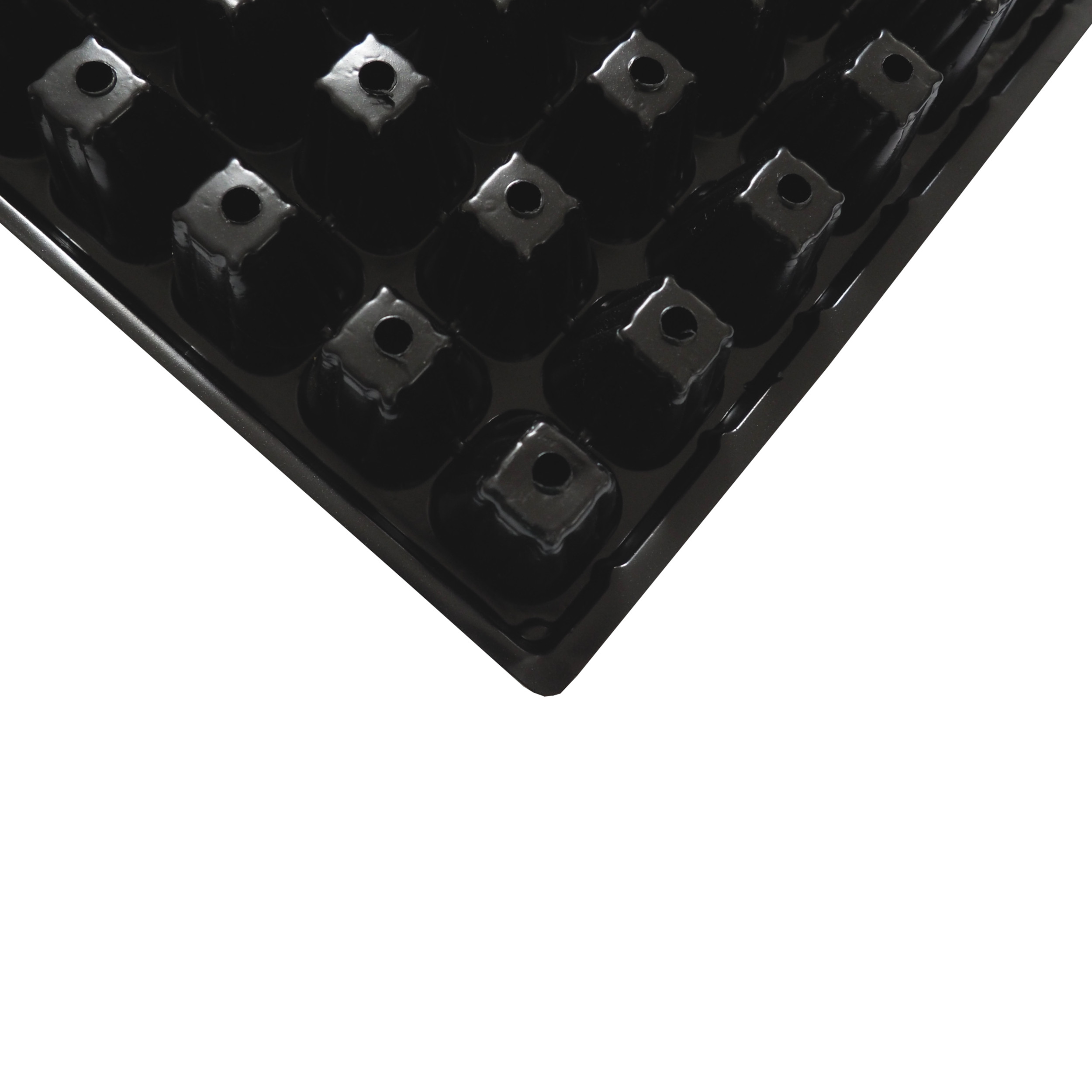 TOPTRADE plastový sadbovač, 72 buněk, 540×280×45 mm
