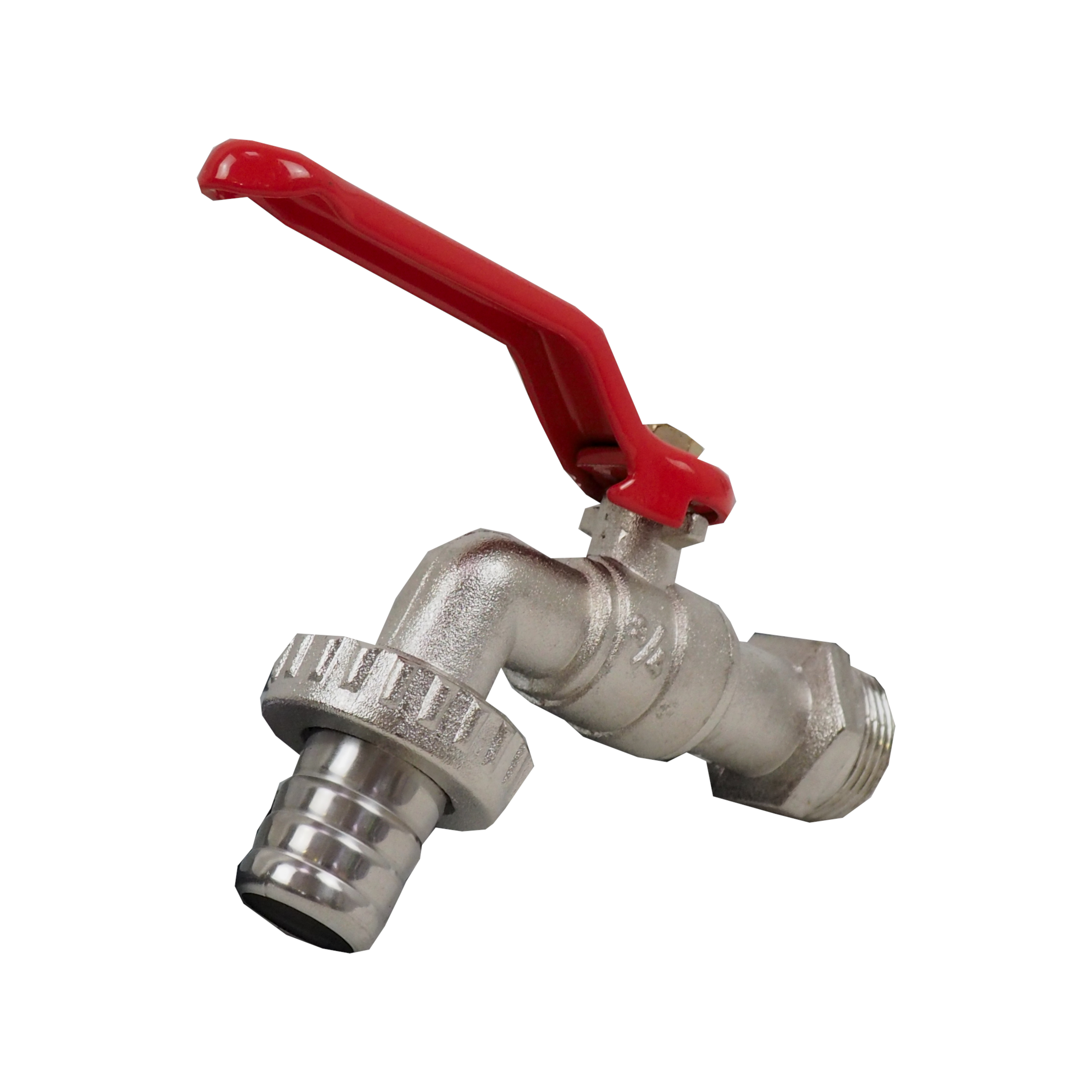 TOPTRADE zahradní ventil 3/4" – pákový kohout se šroubením na hadici