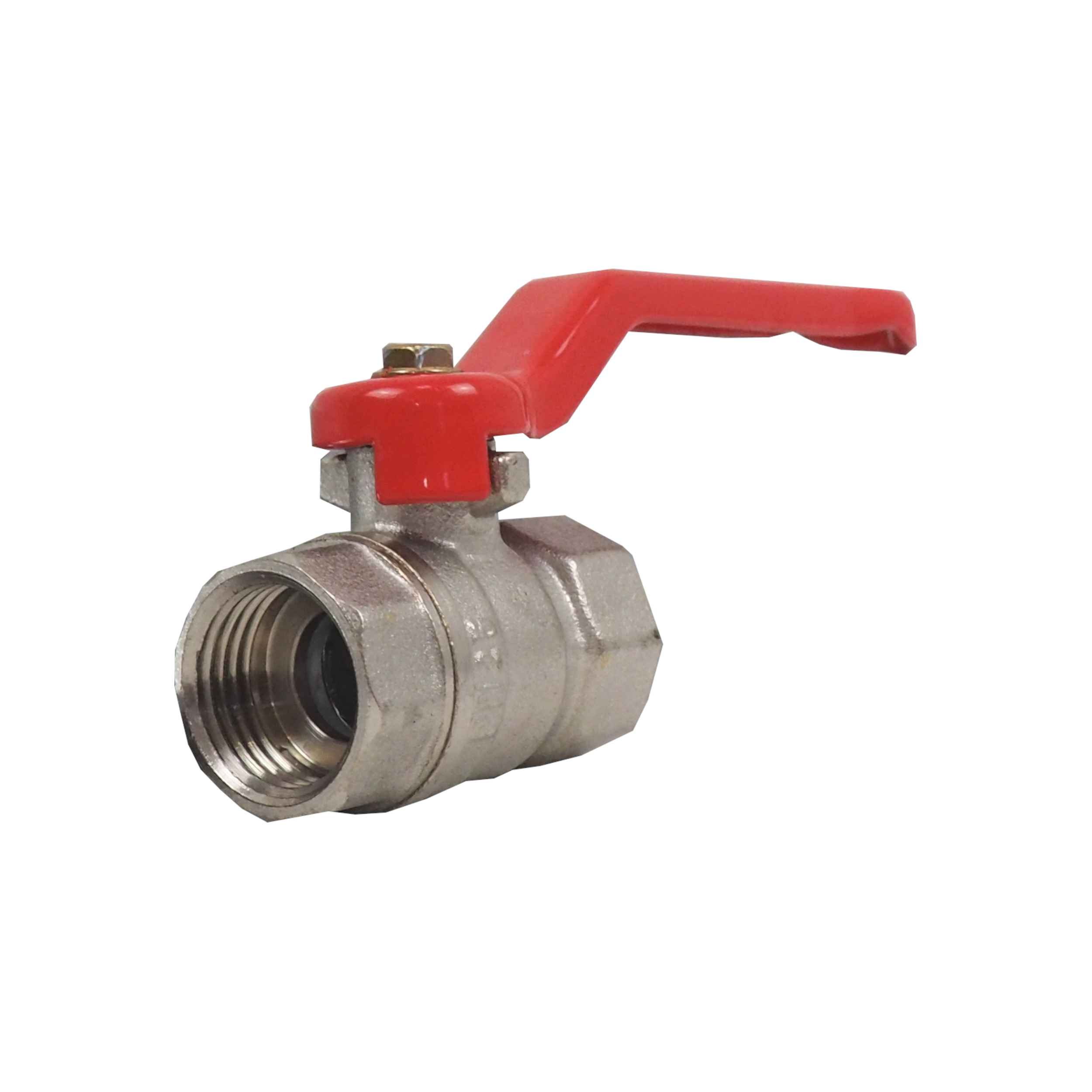 TOPTRADE zahradní kulový ventil 1/2" – pákový, se šroubením na hadici