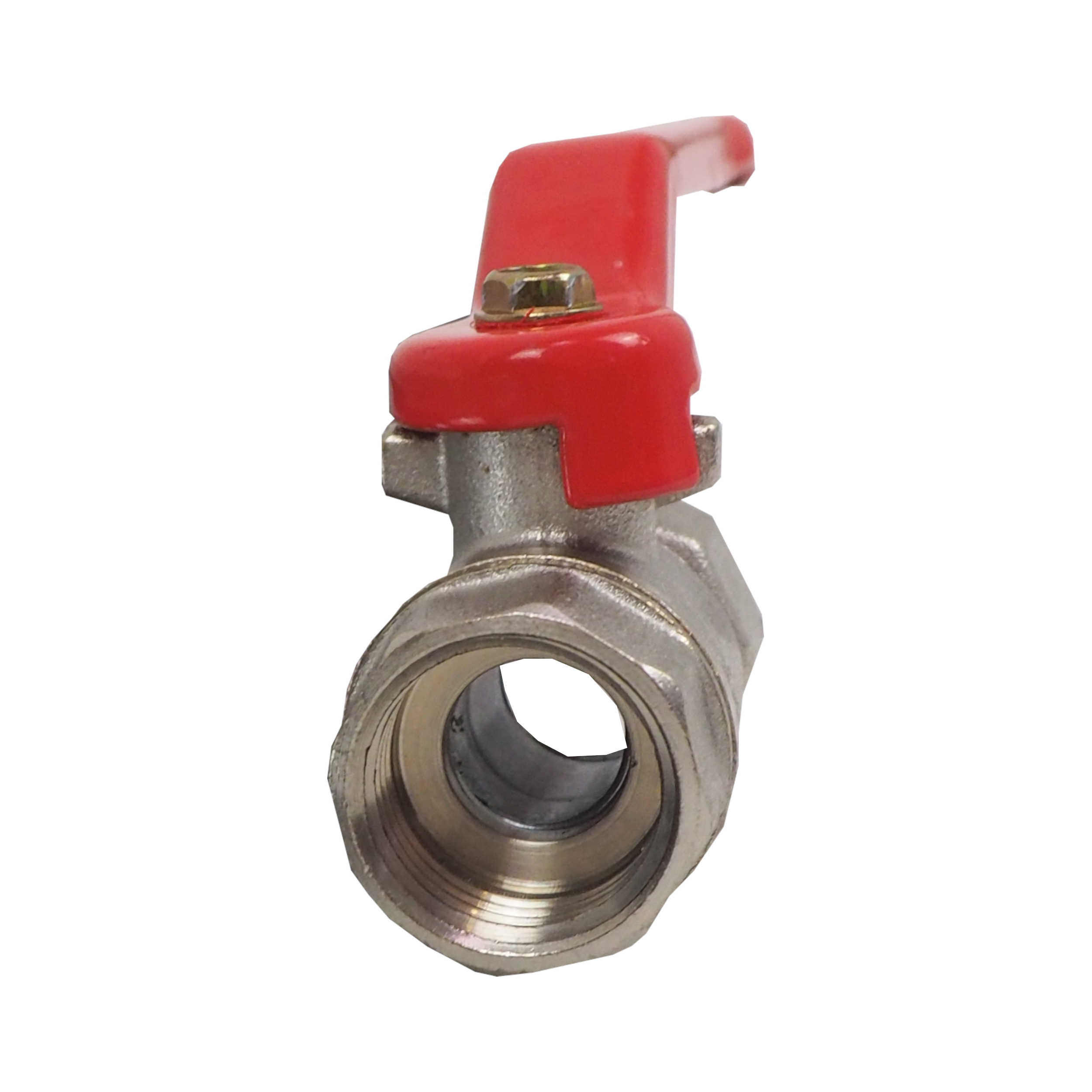 TOPTRADE zahradní kulový ventil 1/2" – pákový, se šroubením na hadici