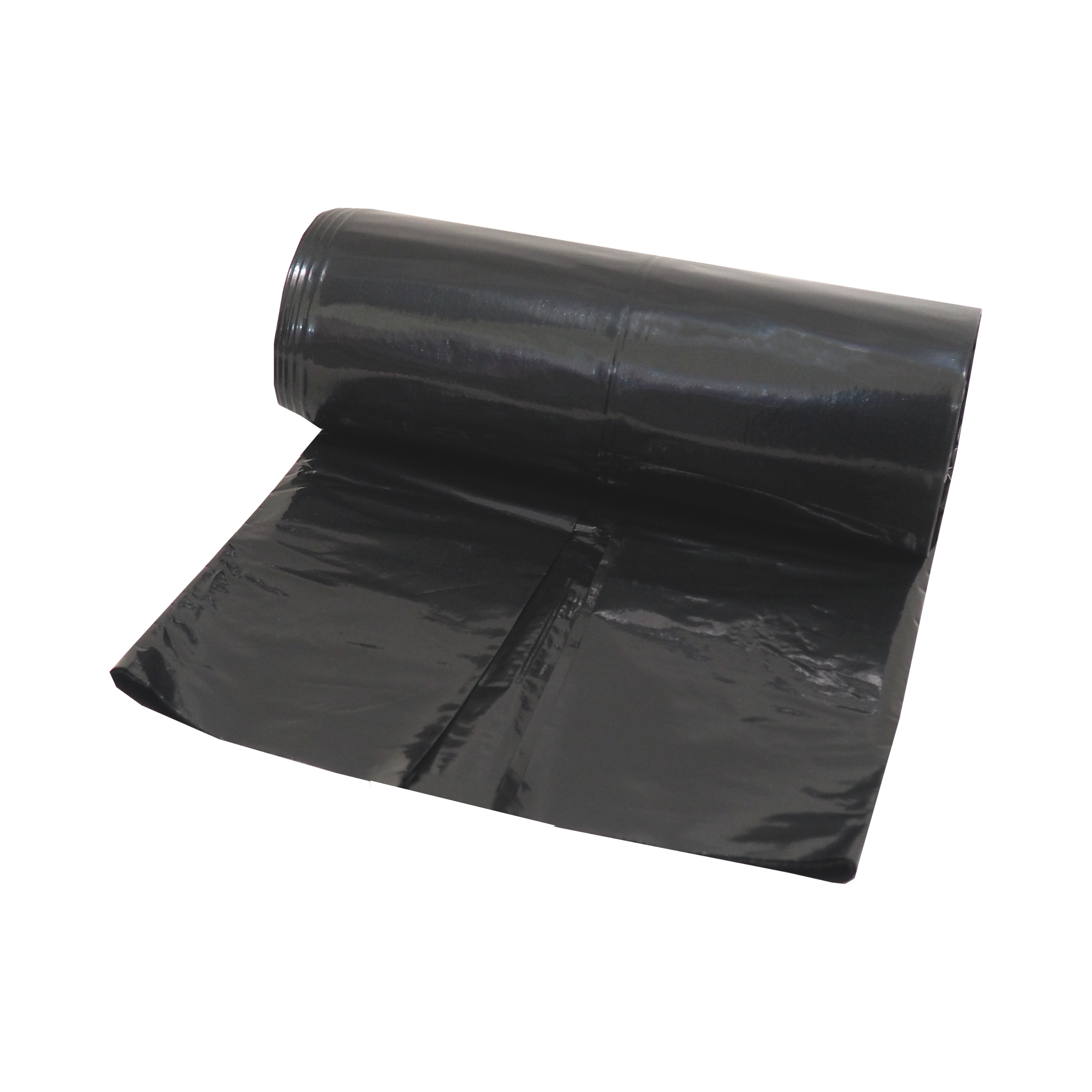 TOPTRADE pytle na odpad 120 l, 90 µm, 25 ks, černé (LDPE)