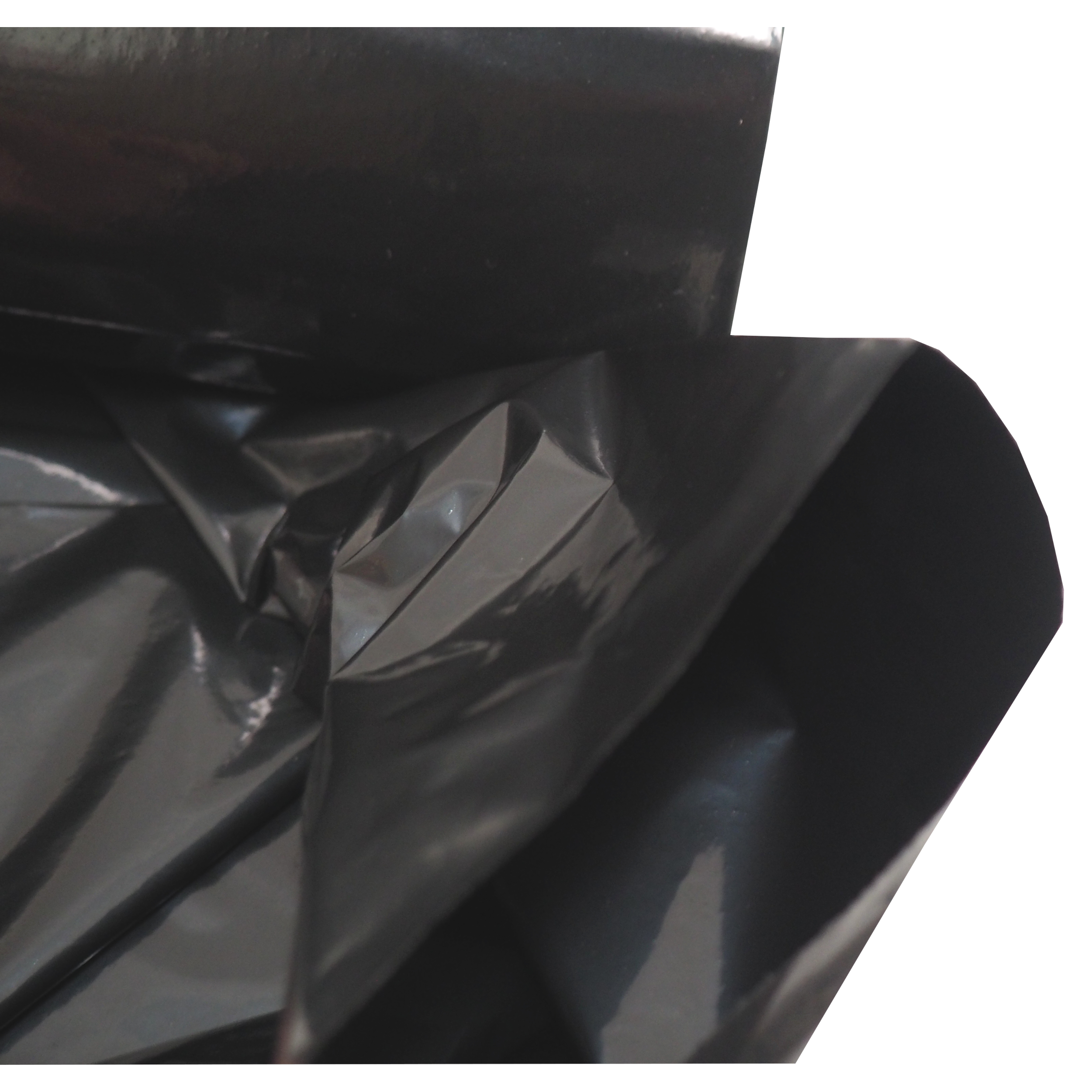 TOPTRADE pytle na odpad 120 l, 90 µm, 25 ks, černé (LDPE)