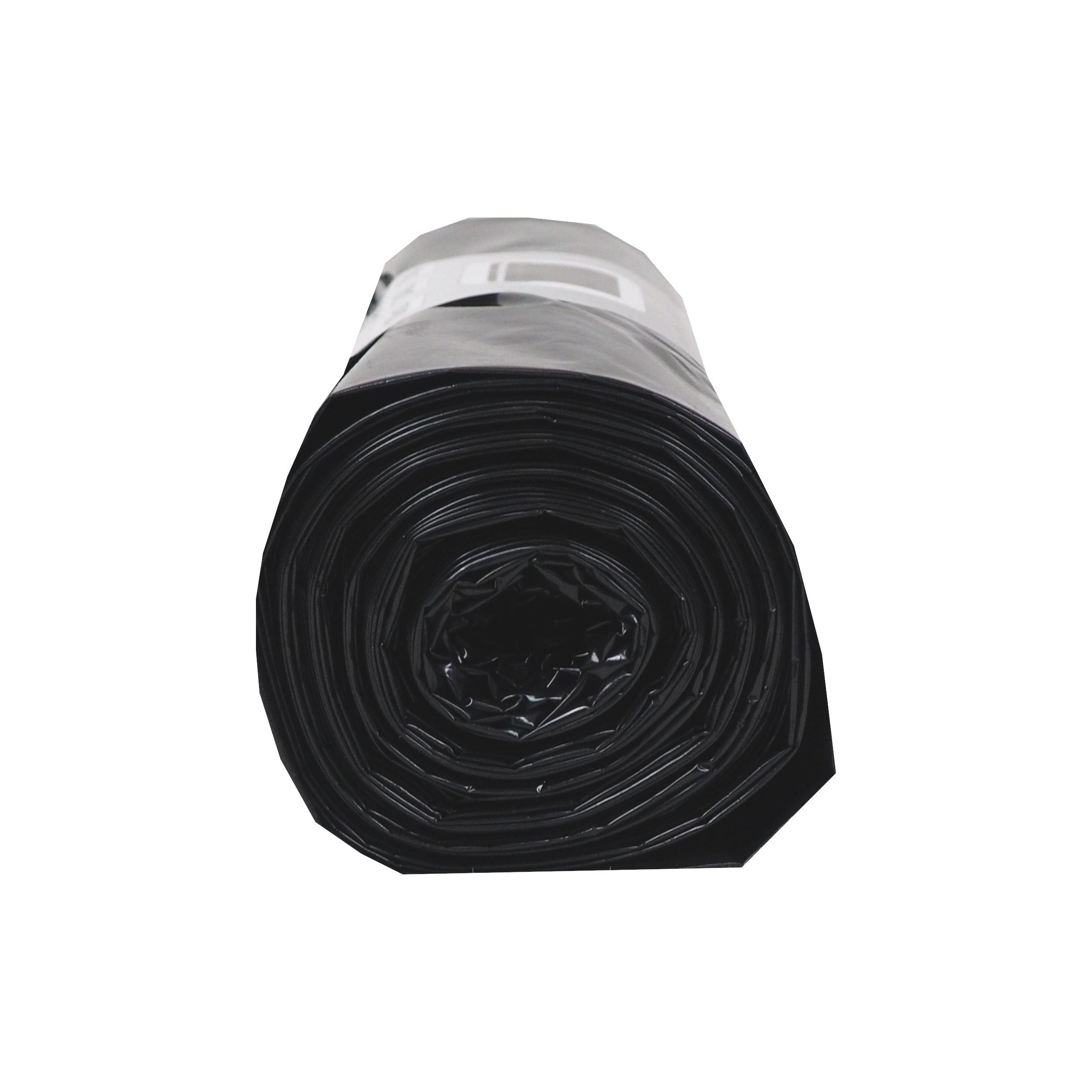 TOPTRADE pytle na odpad 120 l, 90 µm, 25 ks, černé (LDPE)