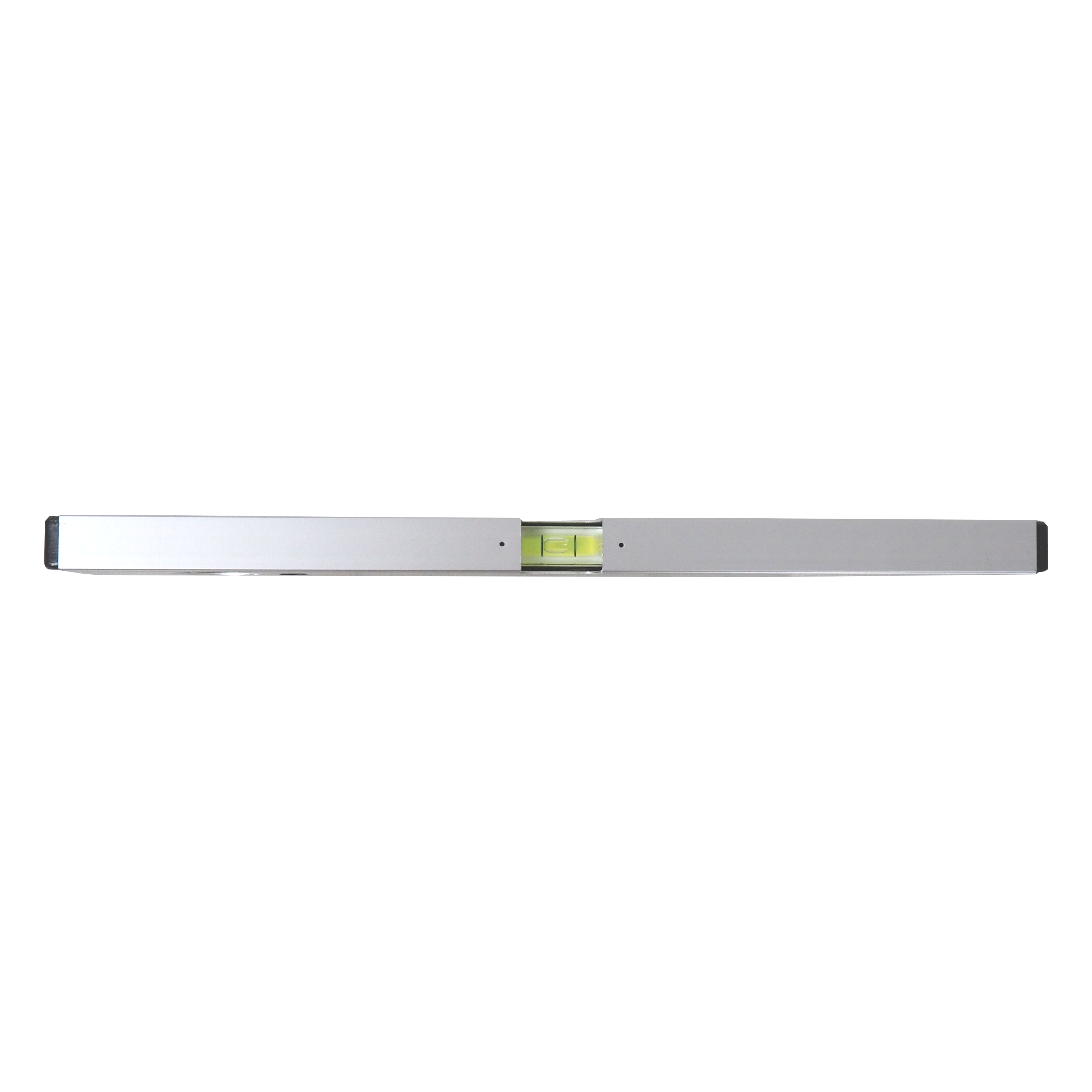 TOPTRADE vodováha 1200 mm, 2 libely, stříbrná – standard