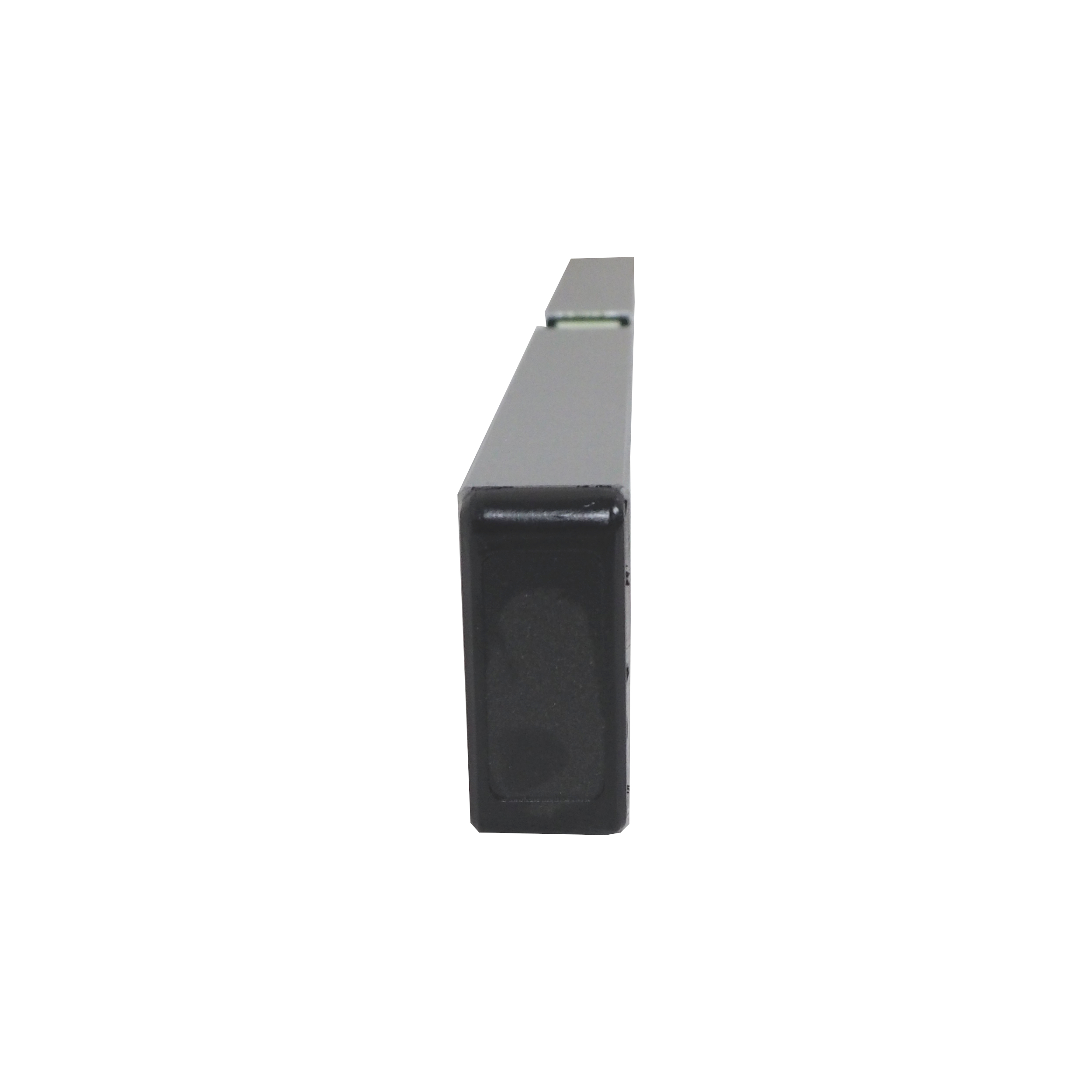 TOPTRADE vodováha 1800 mm, 2 libely, stříbrná – standard