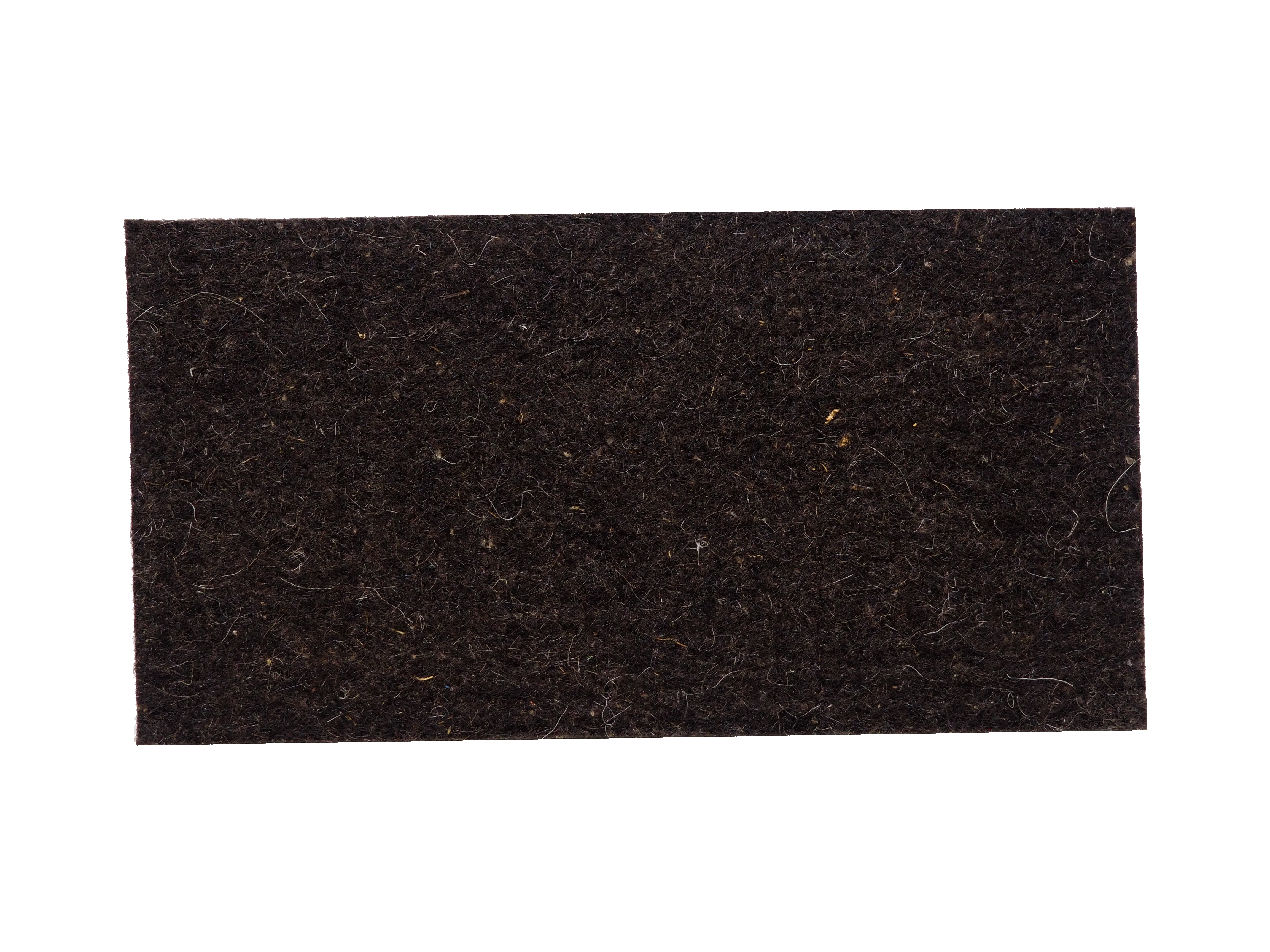 TOPTRADE hladítko ABS, hnědá plst 250×130×10 mm, profi