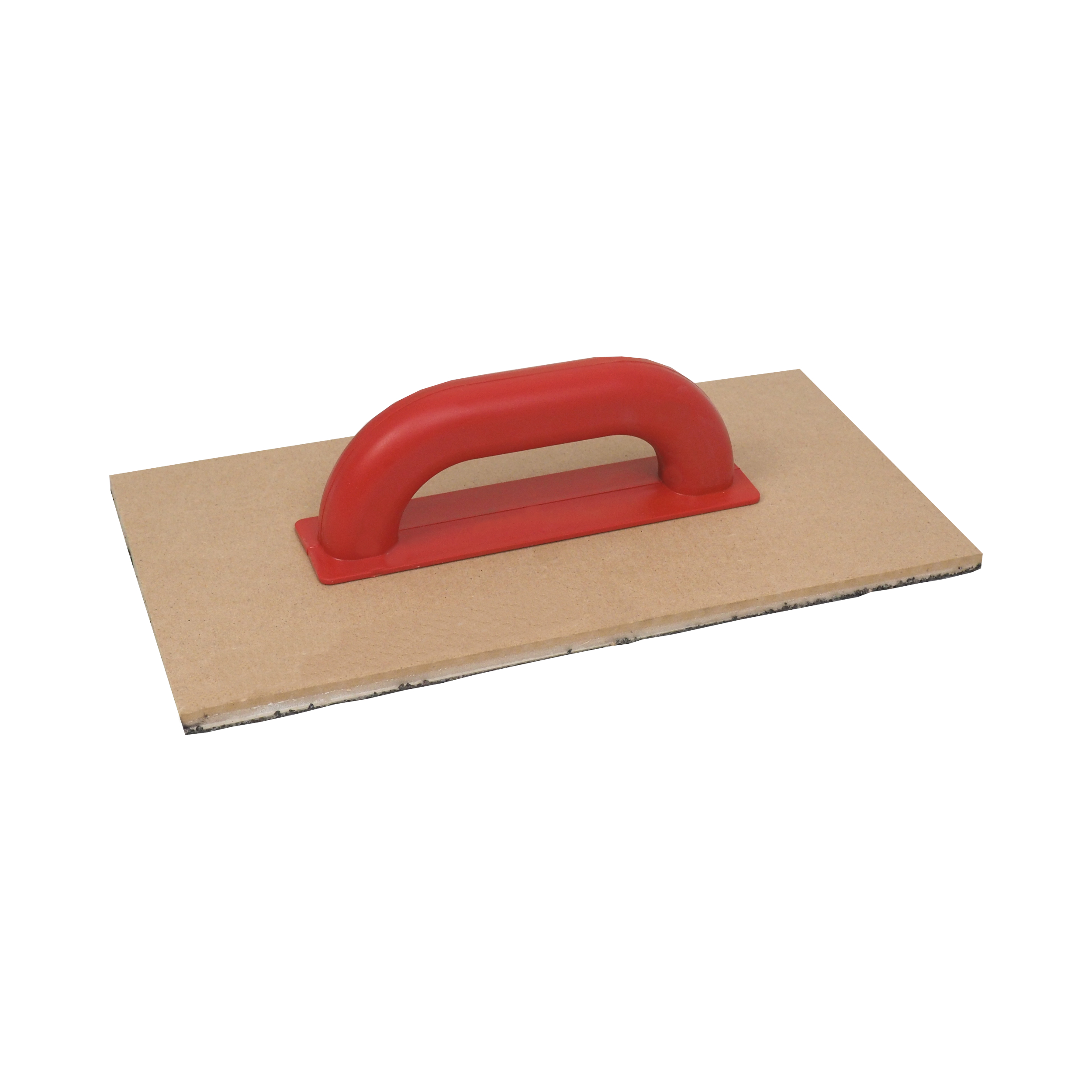 Levně TOPTRADE brusné hladítko na polystyren 353 × 183 mm, zrnitost 16 (s kamínky a brusným papírem, základna MDF)
