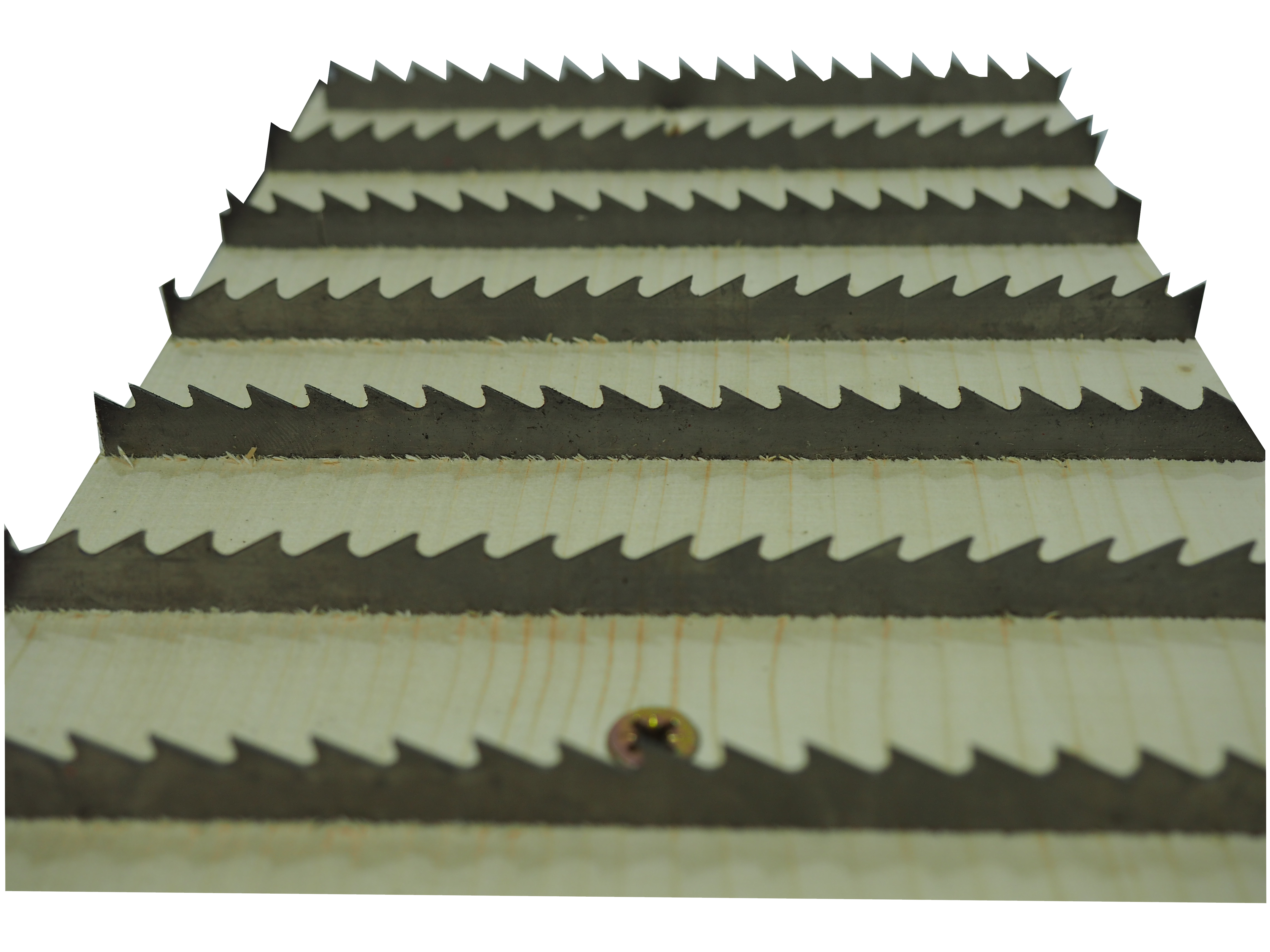 TOPTRADE škrabák na Ytong, hrubý zub, 220 × 140 mm
