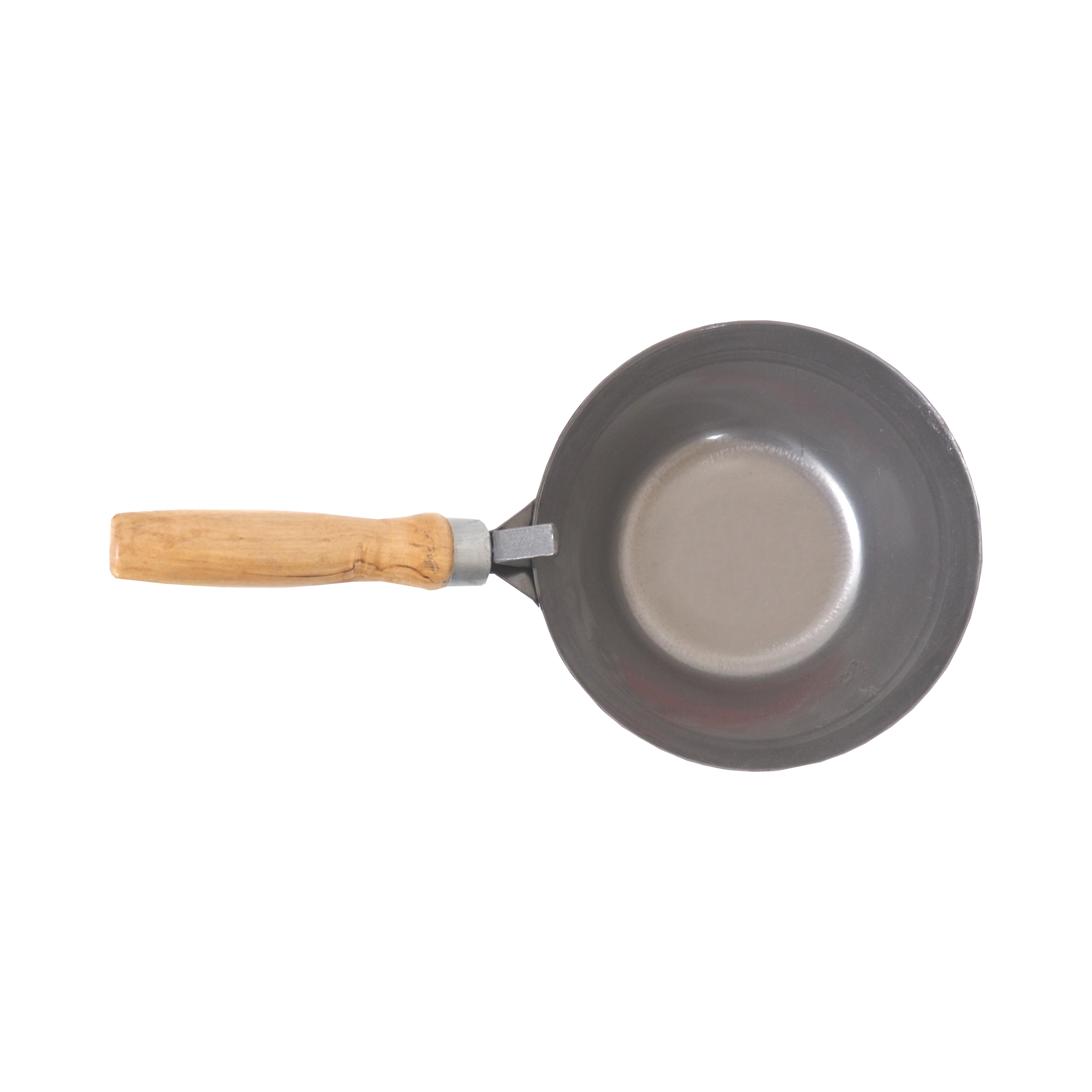 TOPTRADE naběračka s rukojetí, ocelová Ø 210 mm