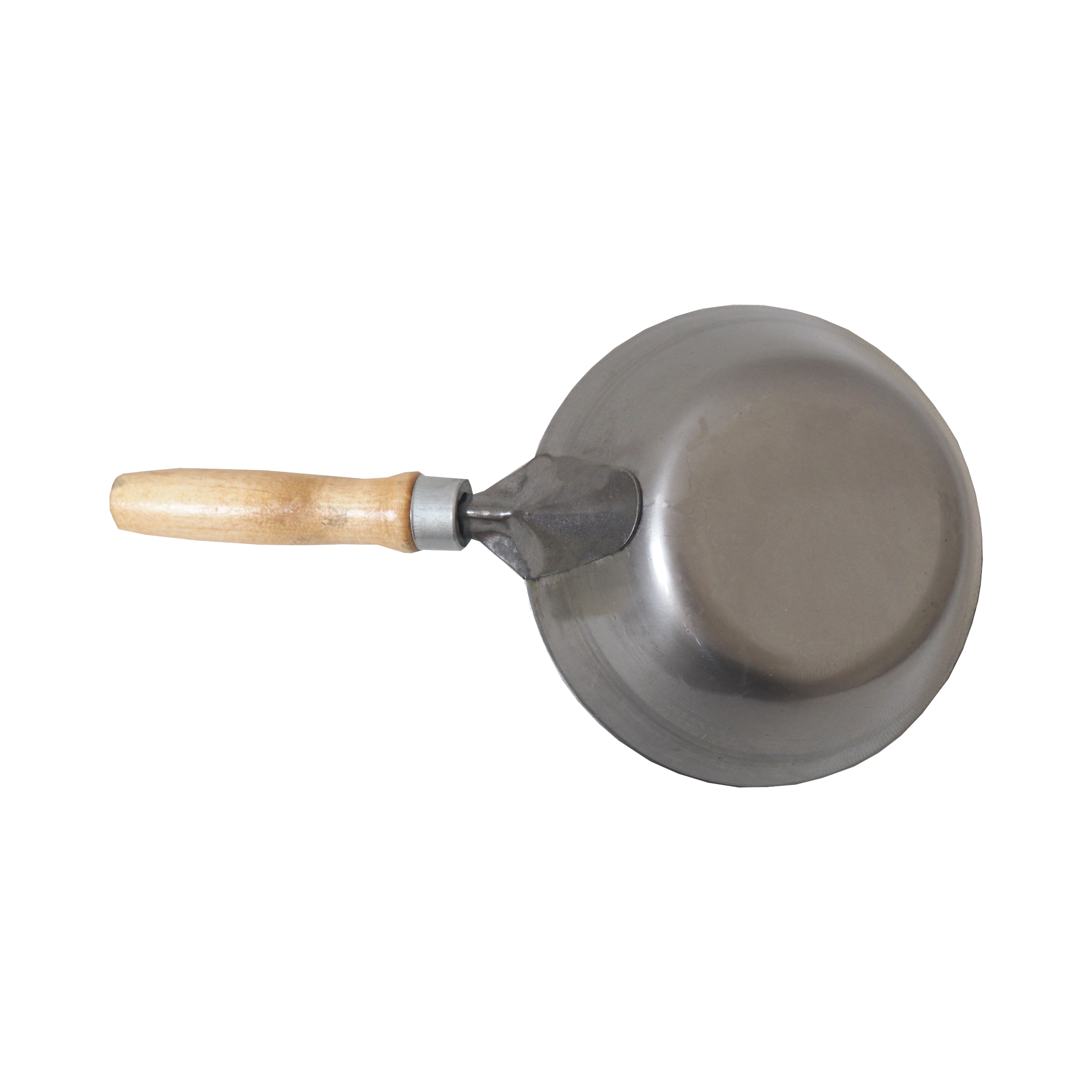 TOPTRADE naběračka s rukojetí, ocelová Ø 210 mm