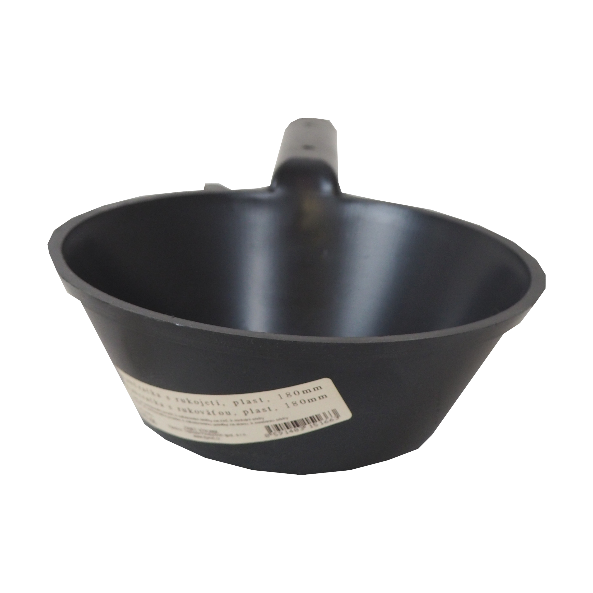 TOPTRADE naběračka s rukojetí, plast, Ø 180 mm