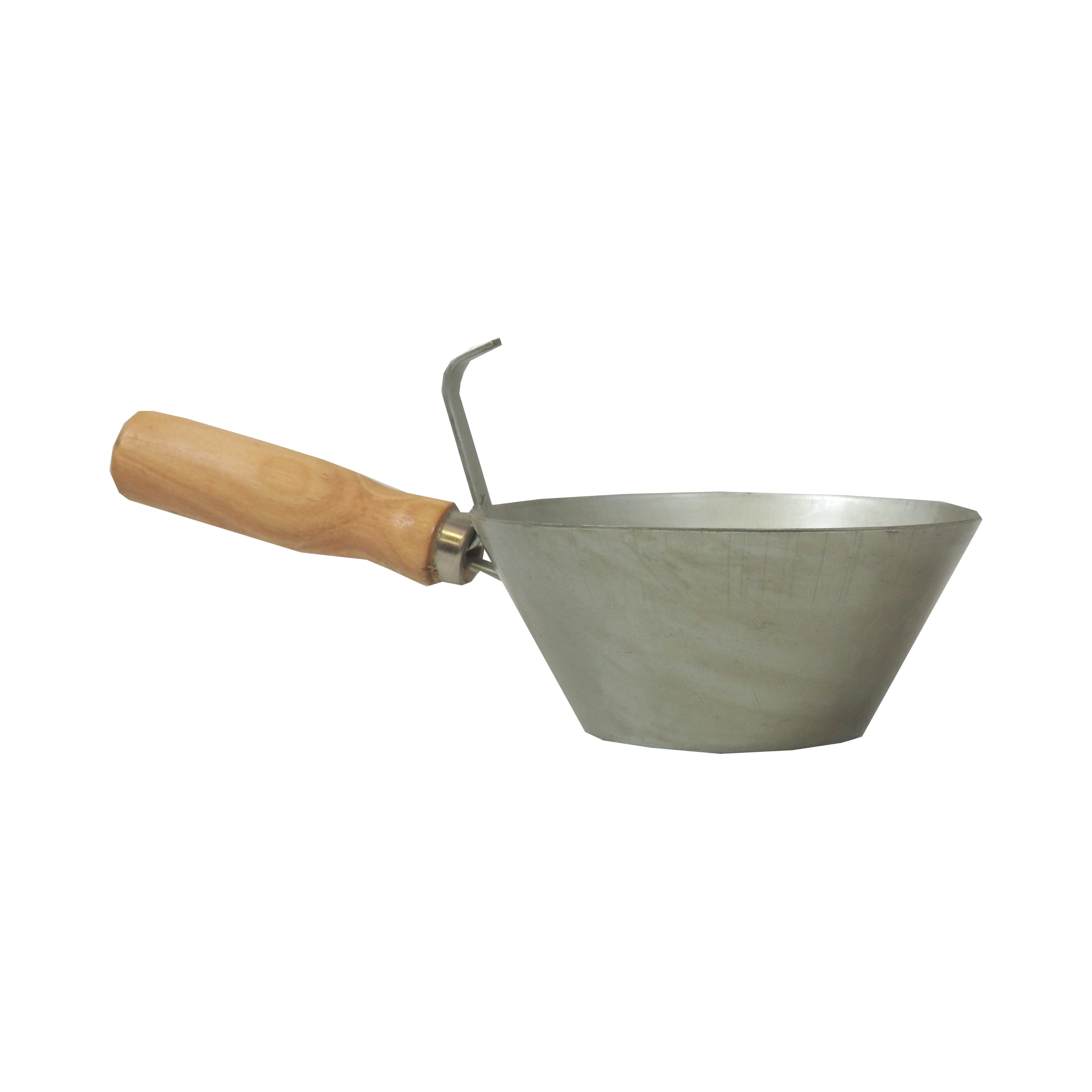 TOPTRADE naběračka na maltu 150 mm, pozinkovaná ocel