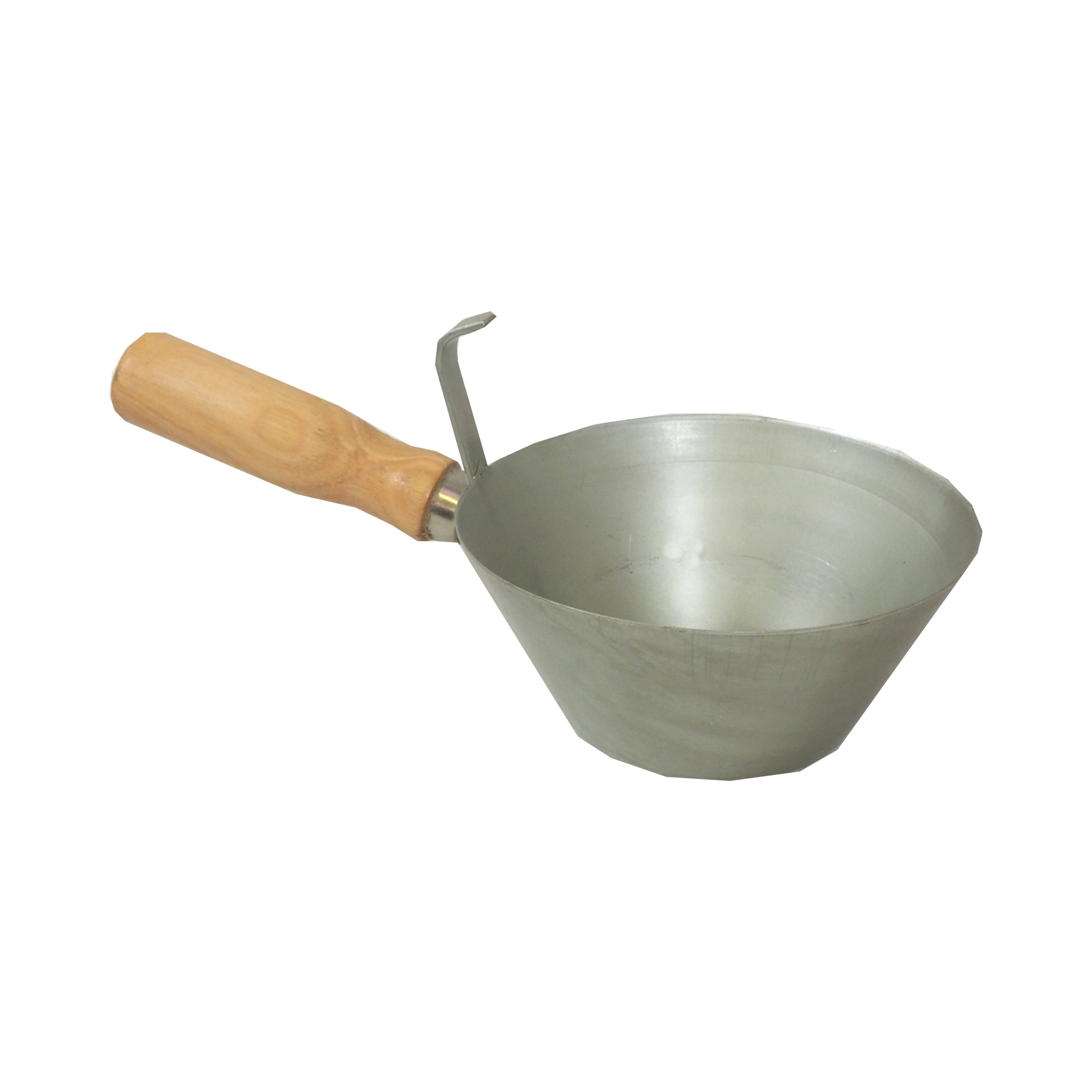 TOPTRADE naběračka na maltu 150 mm, pozinkovaná ocel