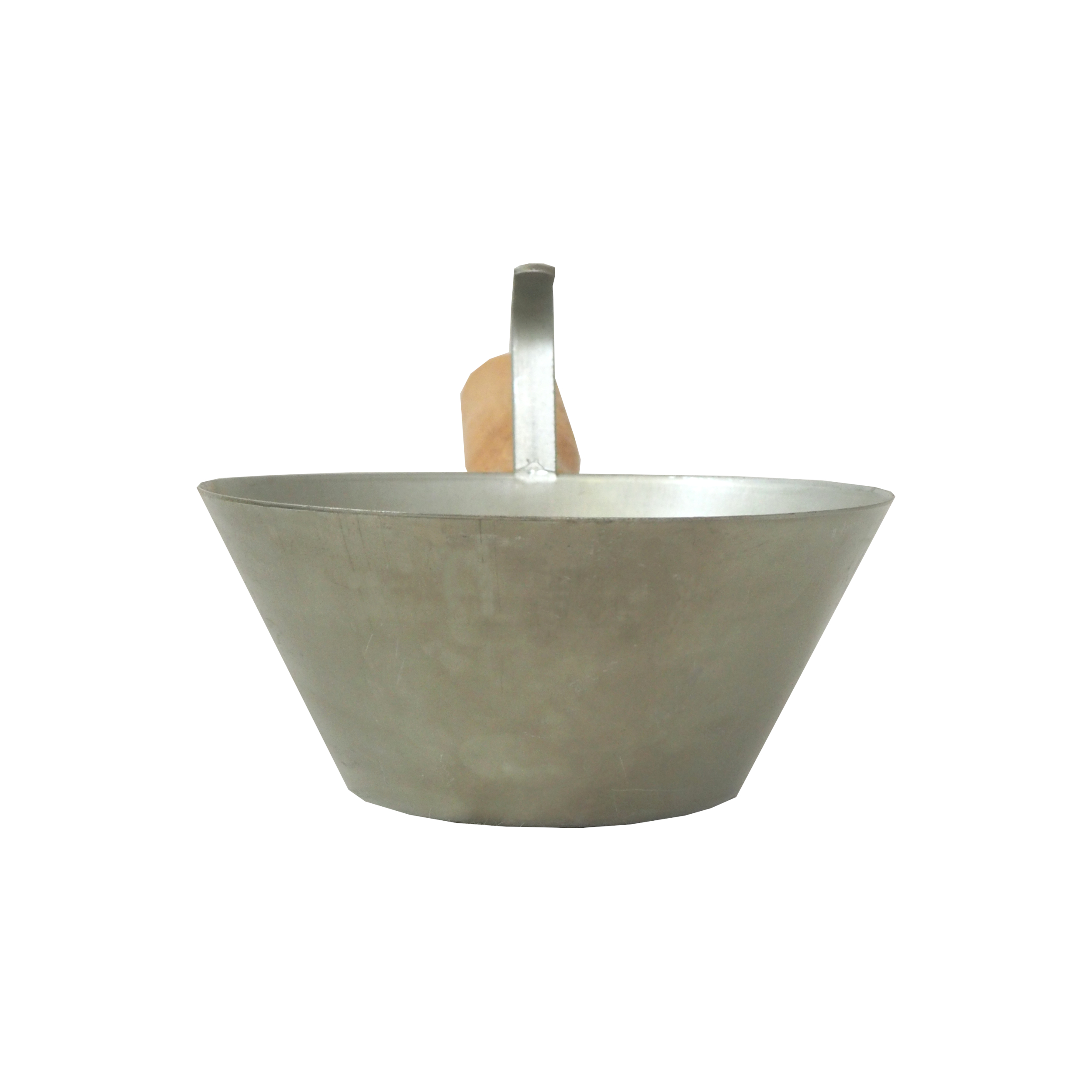 TOPTRADE naběračka na maltu 150 mm, pozinkovaná ocel