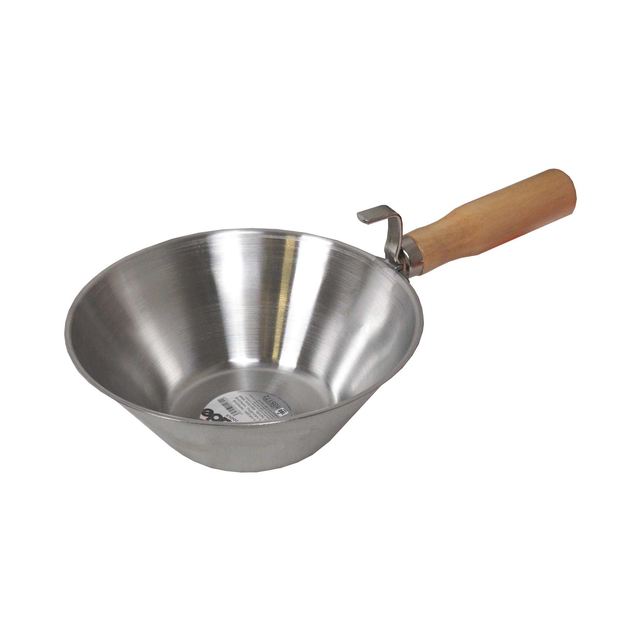 TOPTRADE naběračka s rukojetí, nerezová, Ø 180 mm