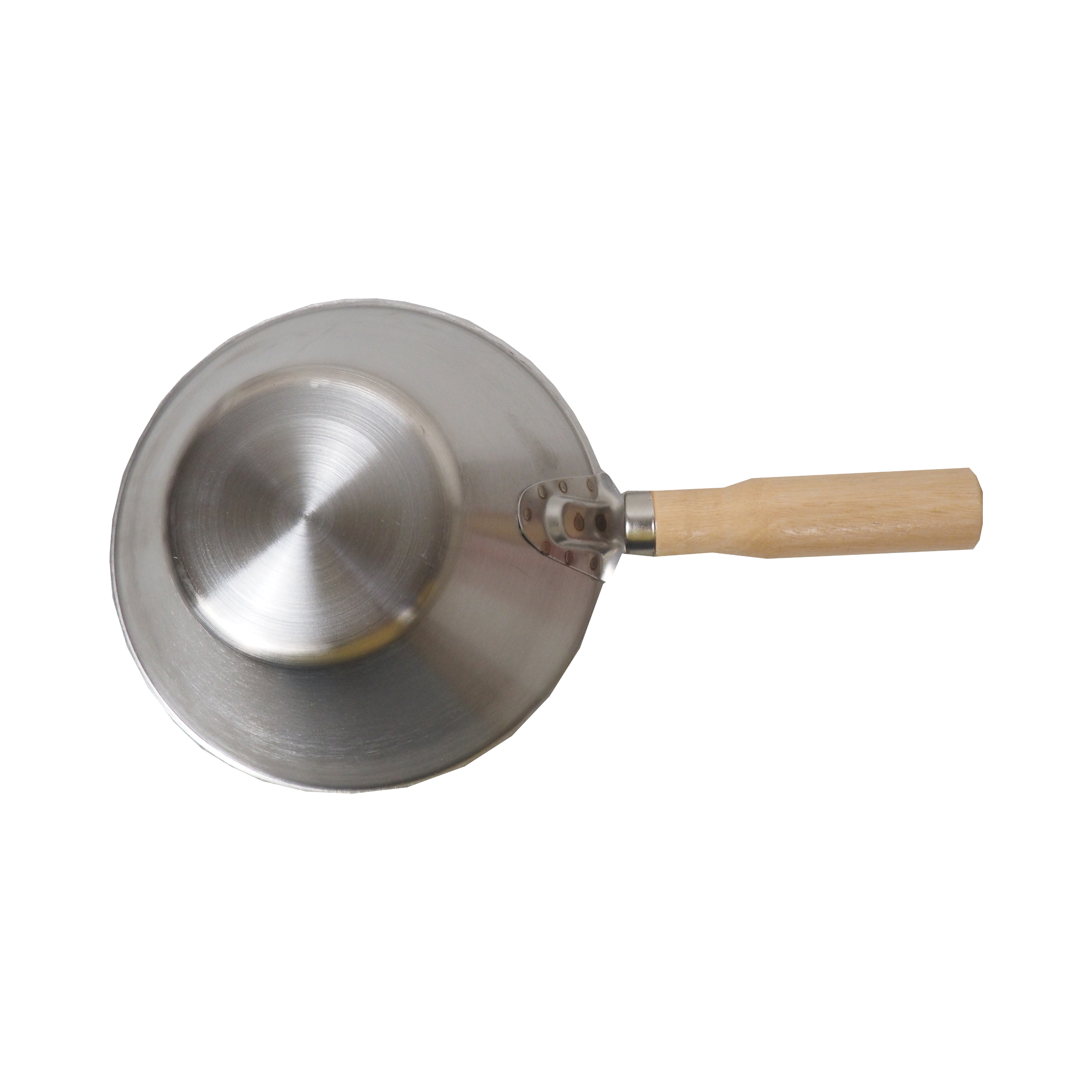 TOPTRADE naběračka s rukojetí, nerezová, Ø 180 mm