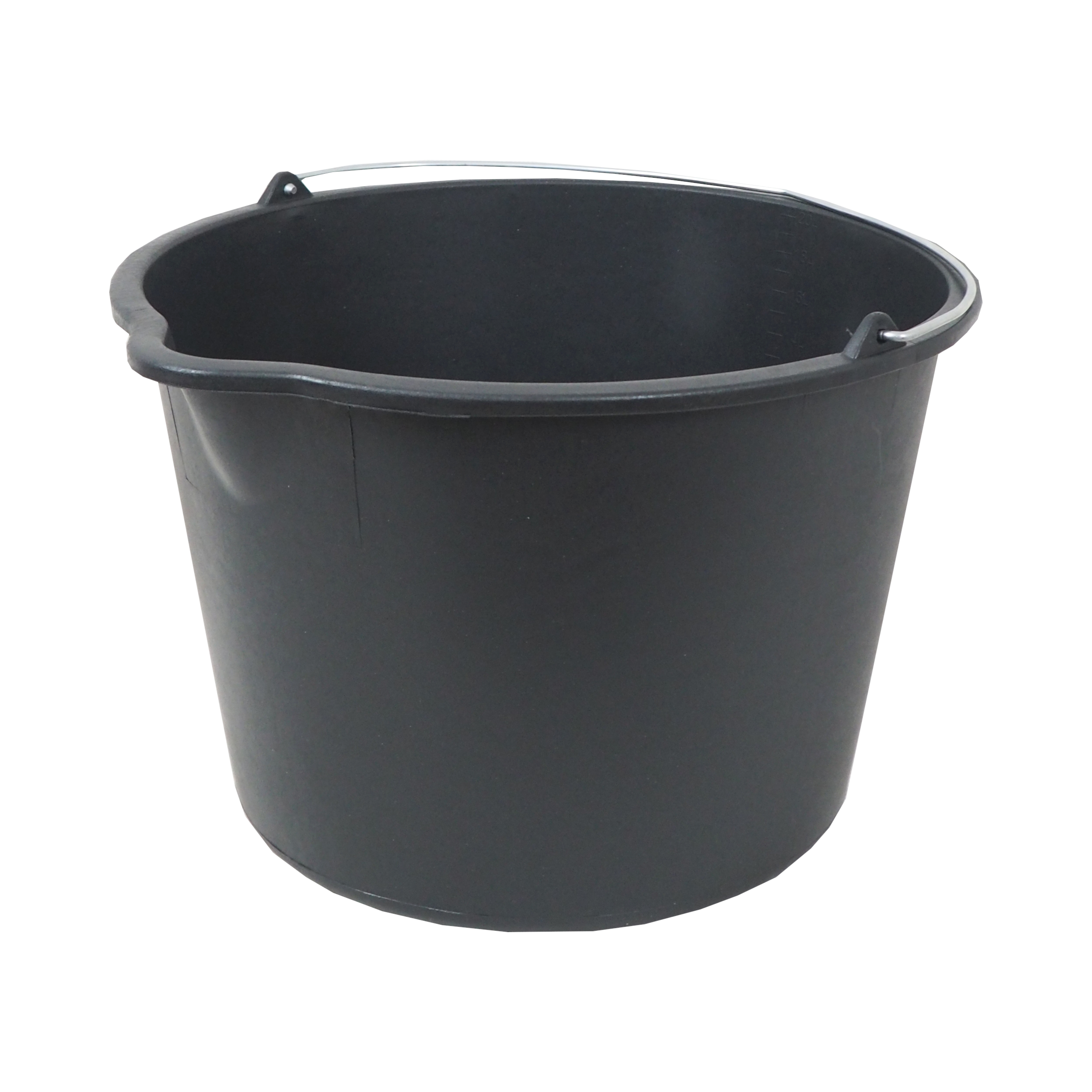 TOPTRADE vědro zednické plastové 20 l s nálevkou