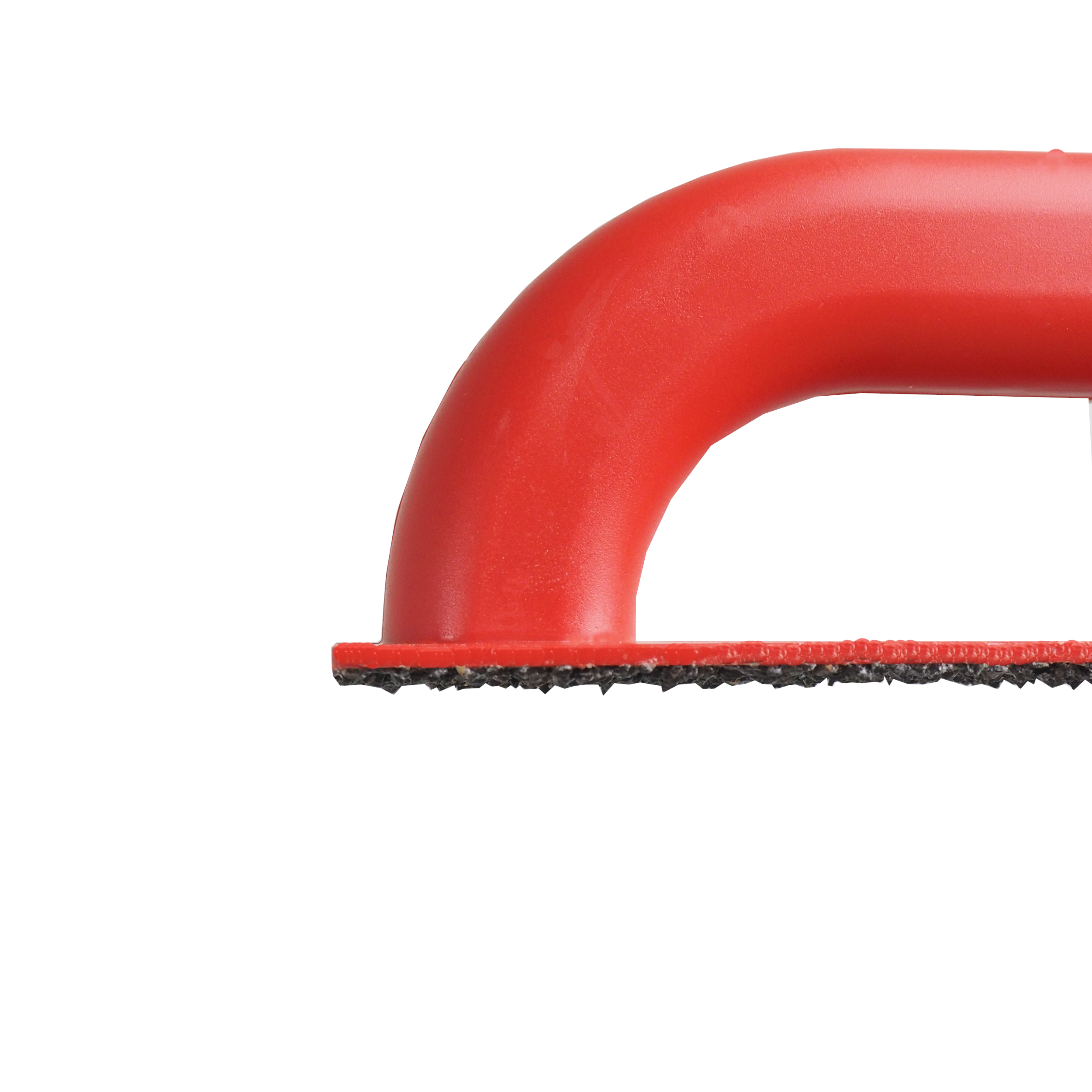 TOPTRADE hladítko ABS brusné s kamínky, špaletové, zrnitost 16, 205 × 50 mm