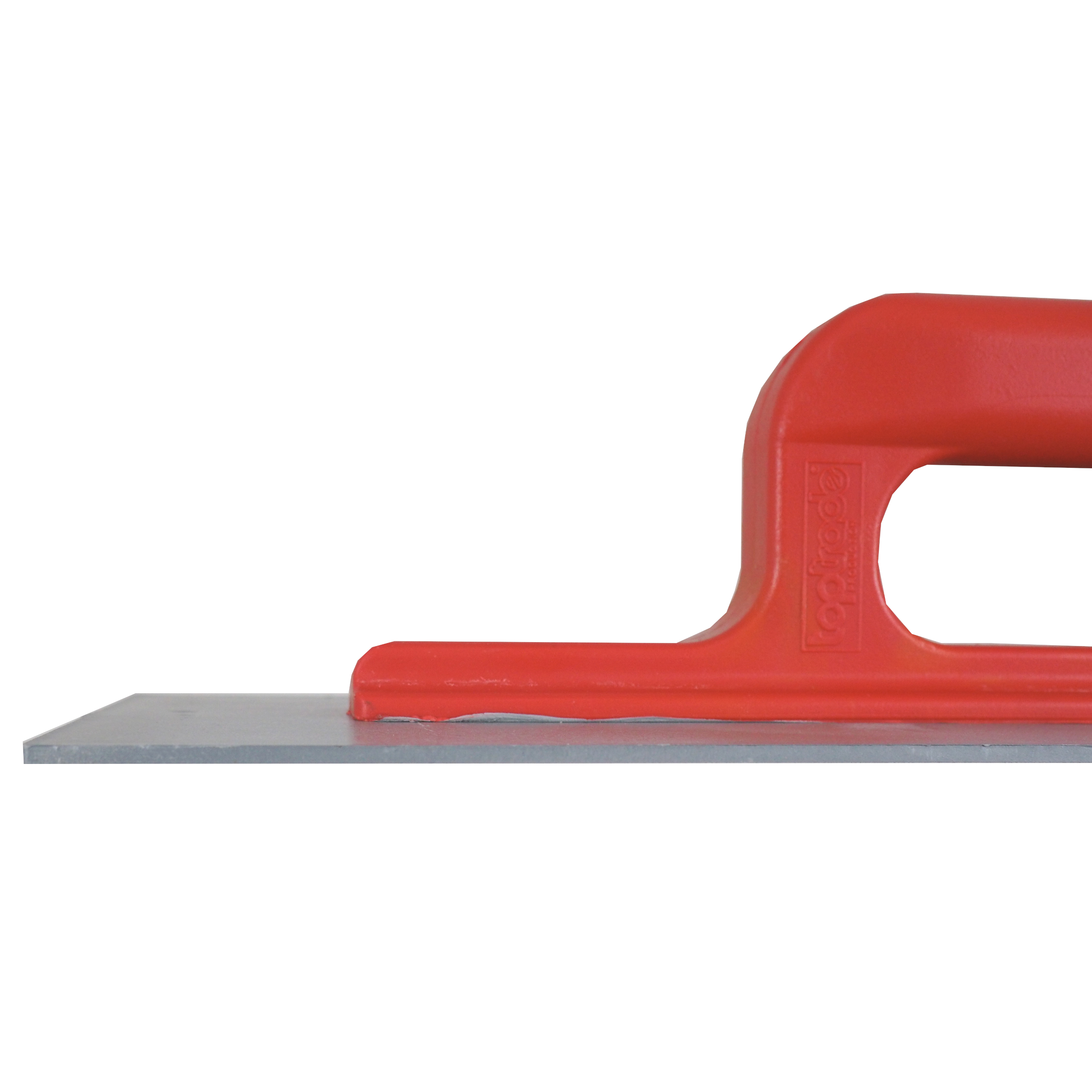 TOPTRADE hladítko ABS 270×130×3 mm, otevřená rukojeť