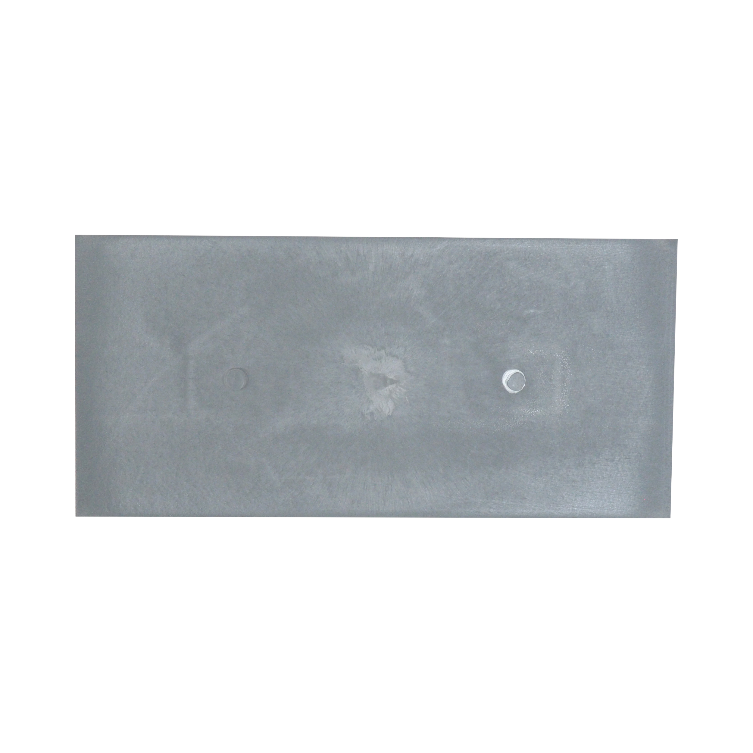 TOPTRADE hladítko ABS 270×130×3 mm, otevřená rukojeť