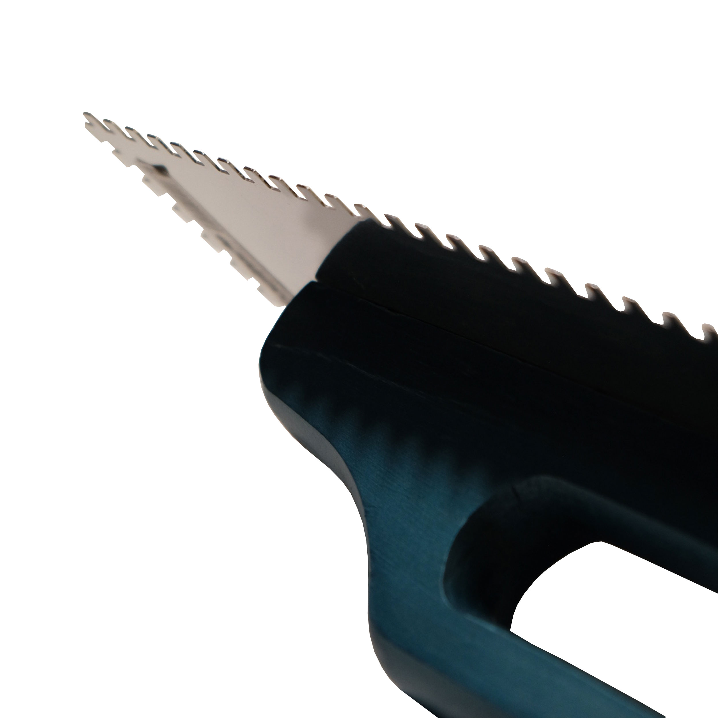 TOPTRADE zubové hladítko nerez 6 mm, 500×130 mm – standard