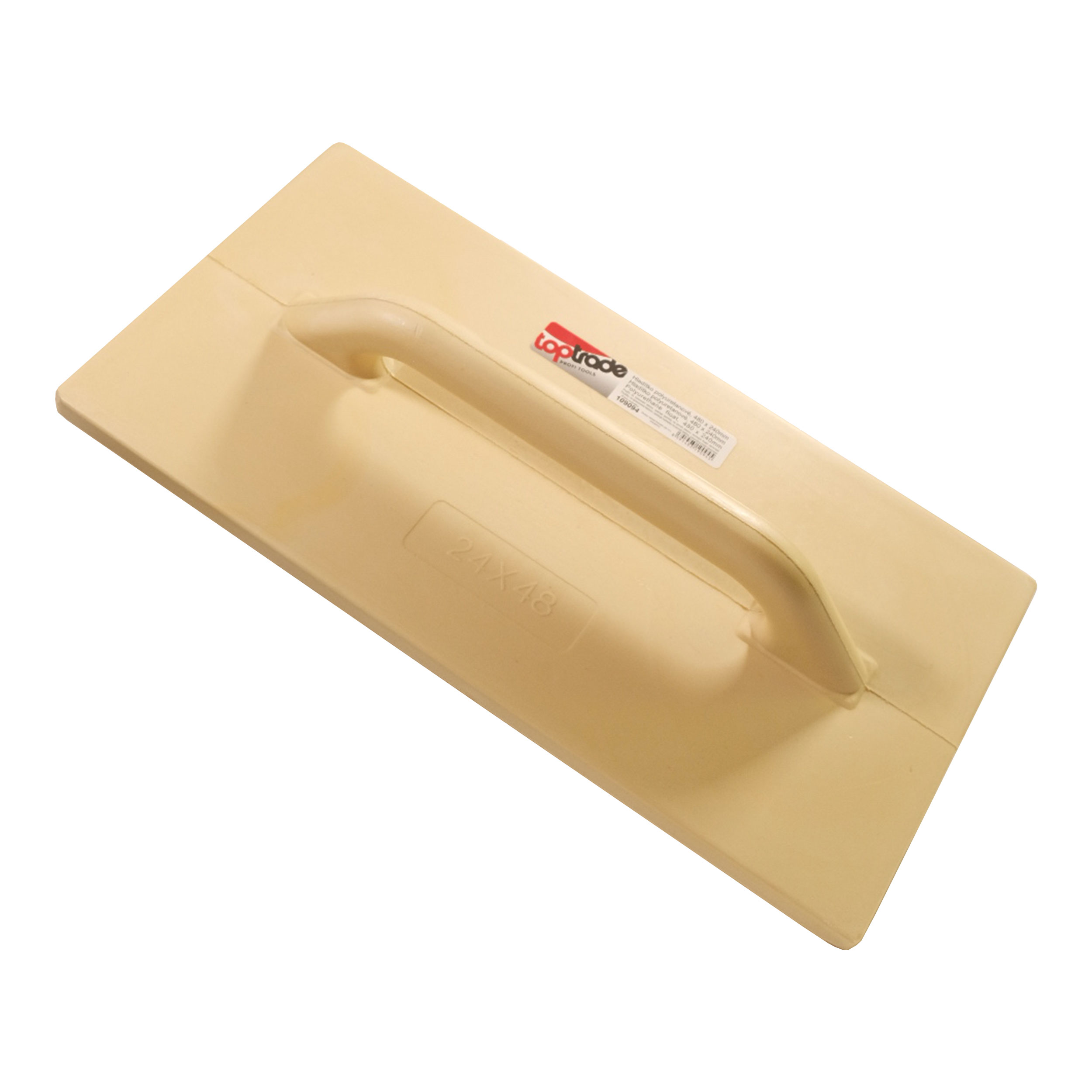 TOPTRADE hladítko polyuretanové 480 × 240 mm