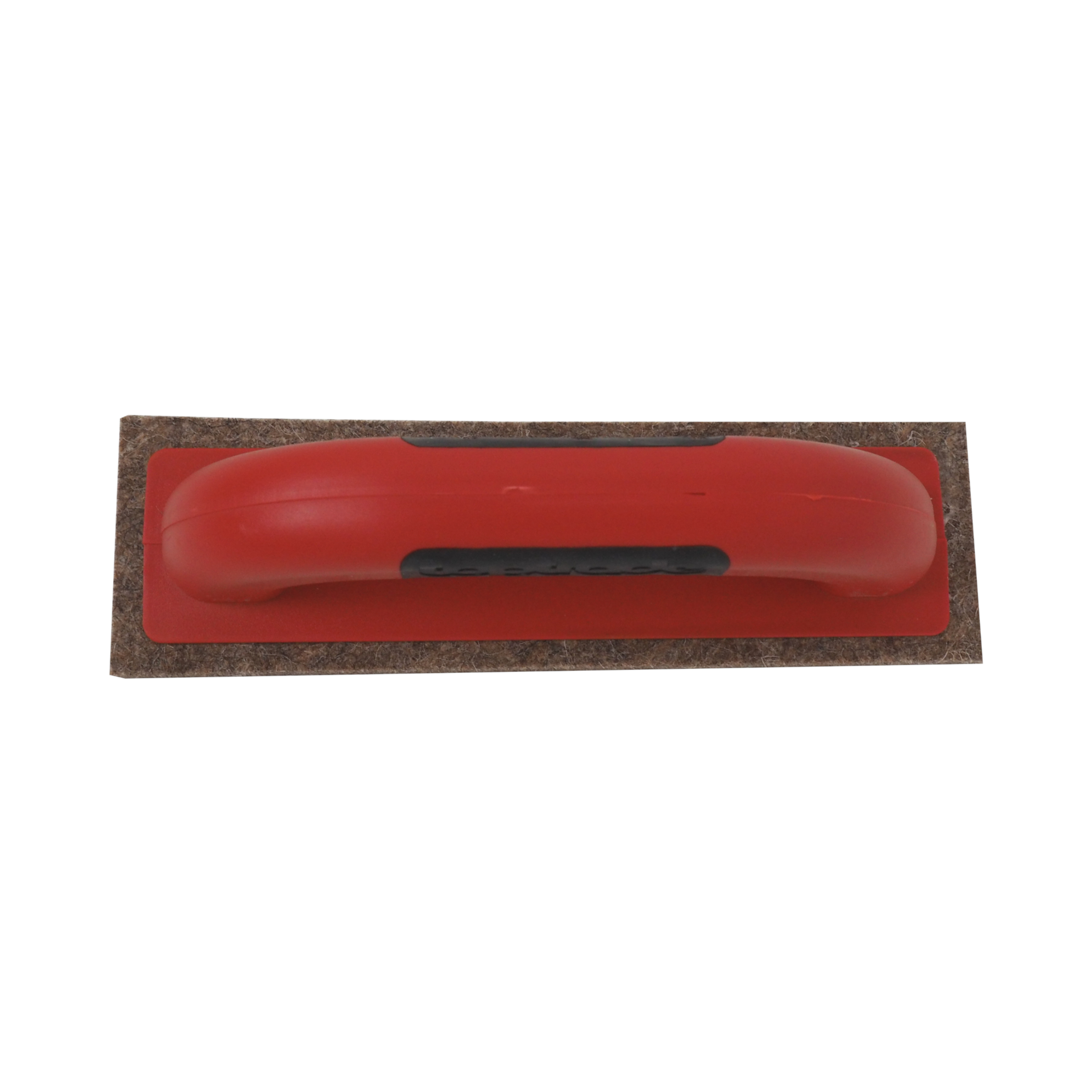 TOPTRADE hladítko ABS s hnědou plstí, špaletové PROFESSIONAL 220×65×10 mm
