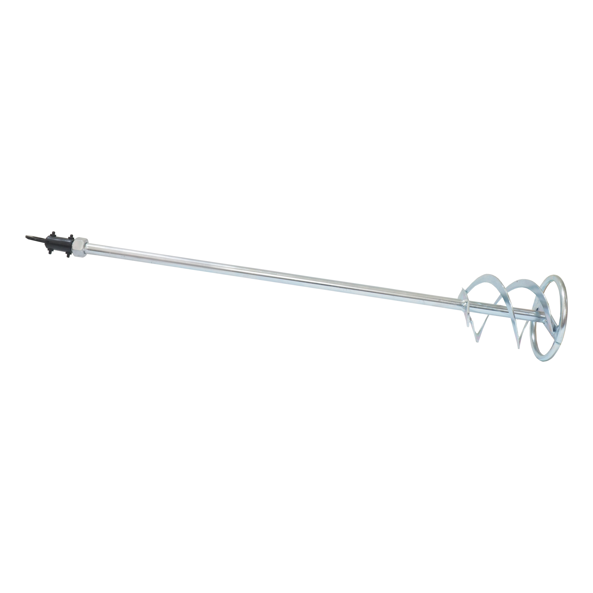 TOPTRADE míchadlo M14, Ø 120 mm – pozinkované, s kruhem