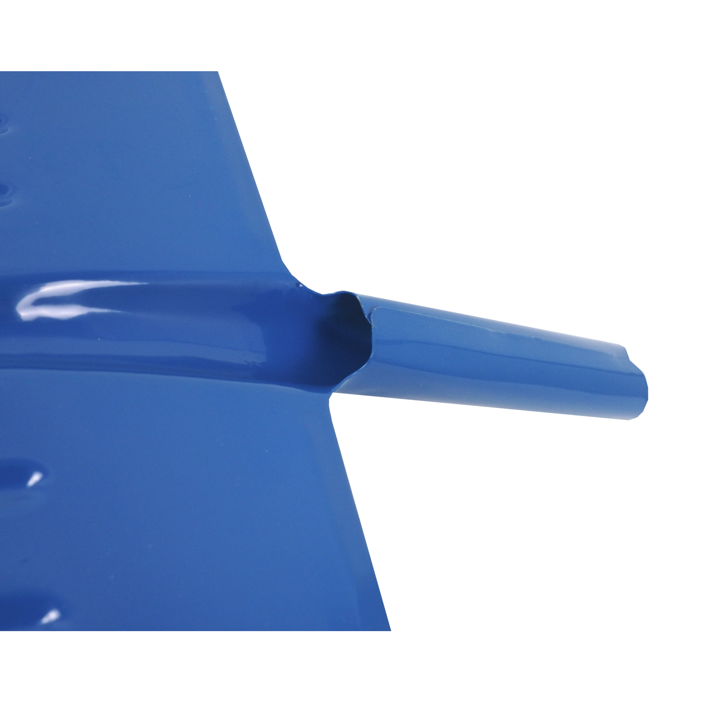 TOPTRADE kovová lopatka na smetí široká 345 × 220 mm