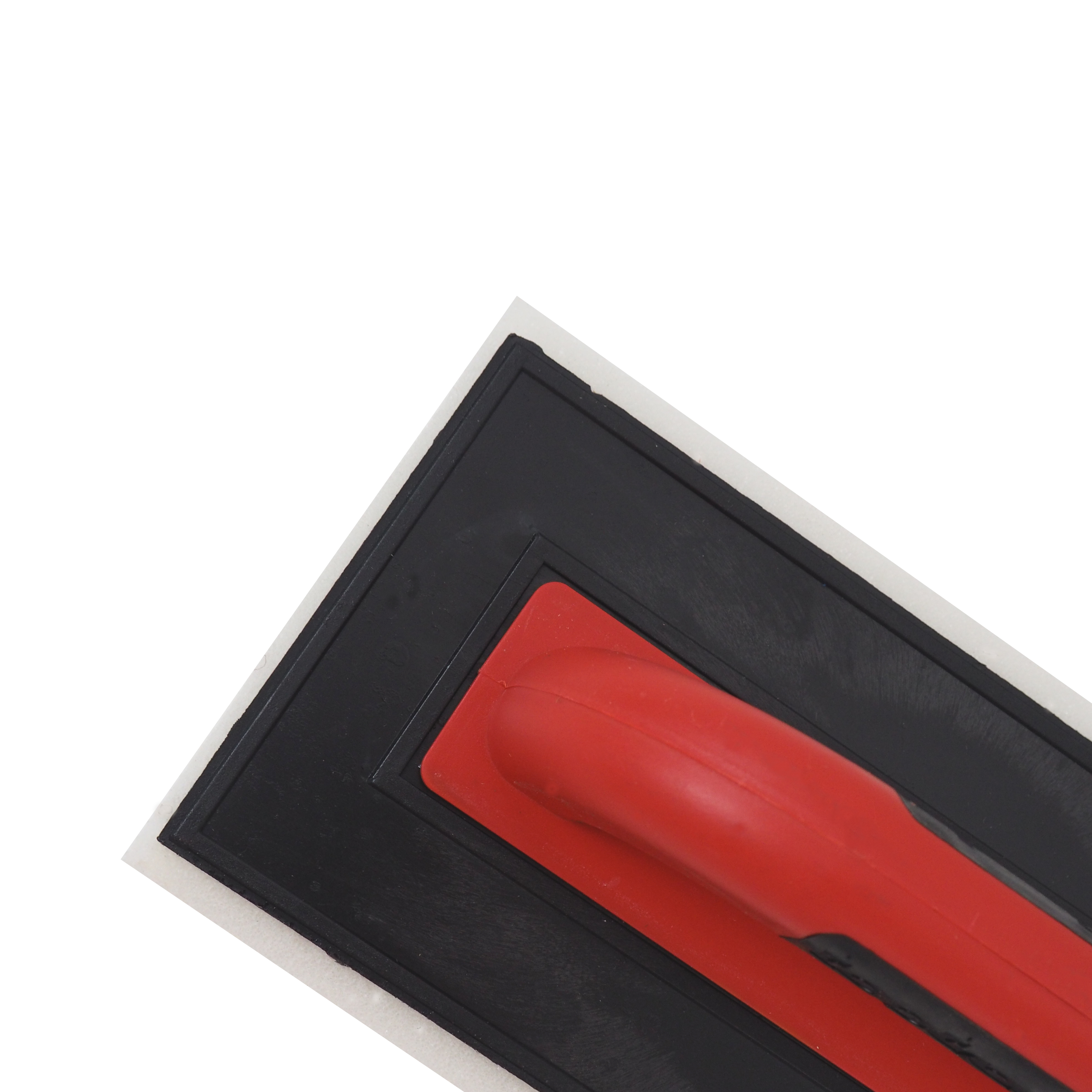 TOPTRADE hladítko ABS s jemným řezaným molitanem 280 × 140 × 40 mm