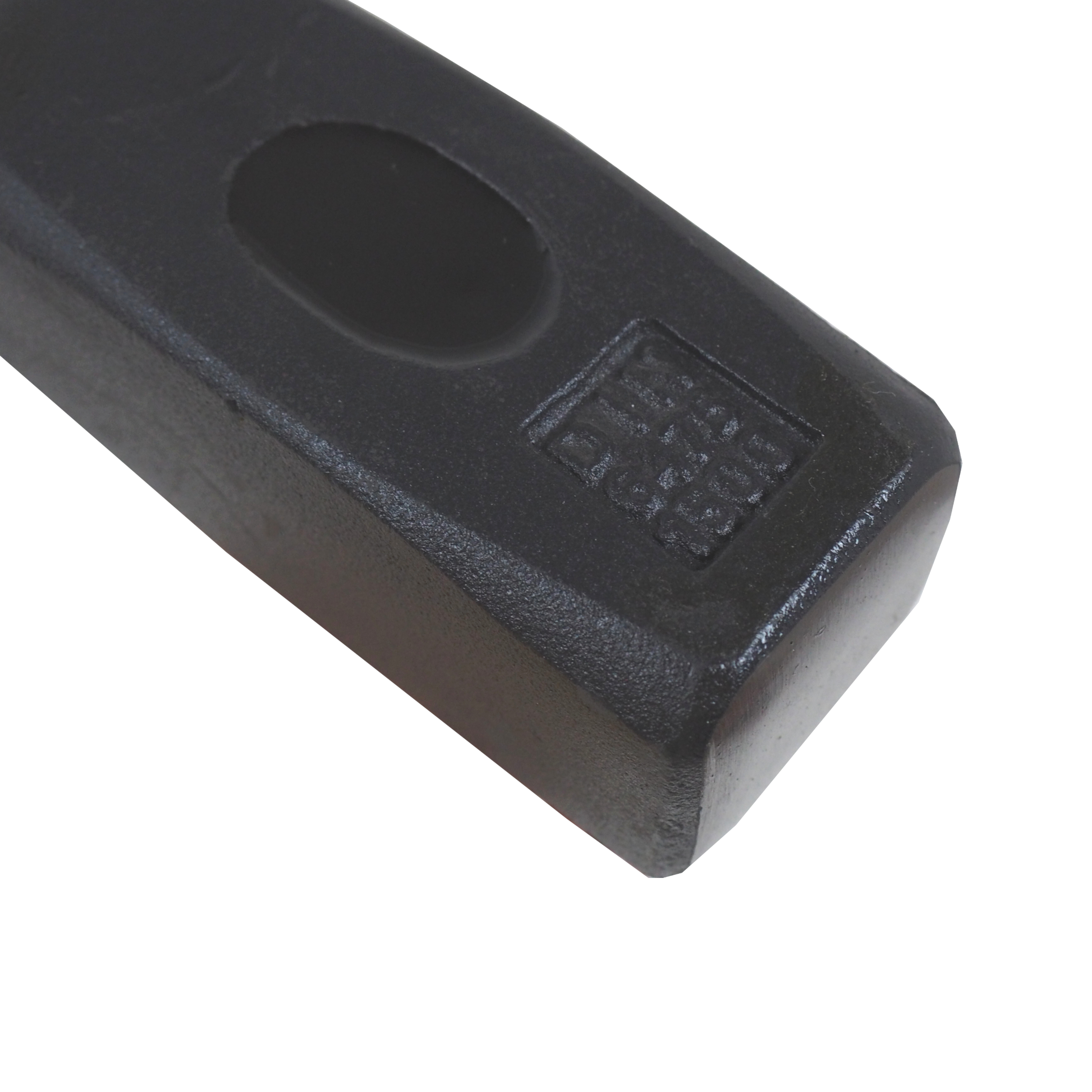 TOPTRADE palice oboustranná s dřevěnou násadou 3000 g