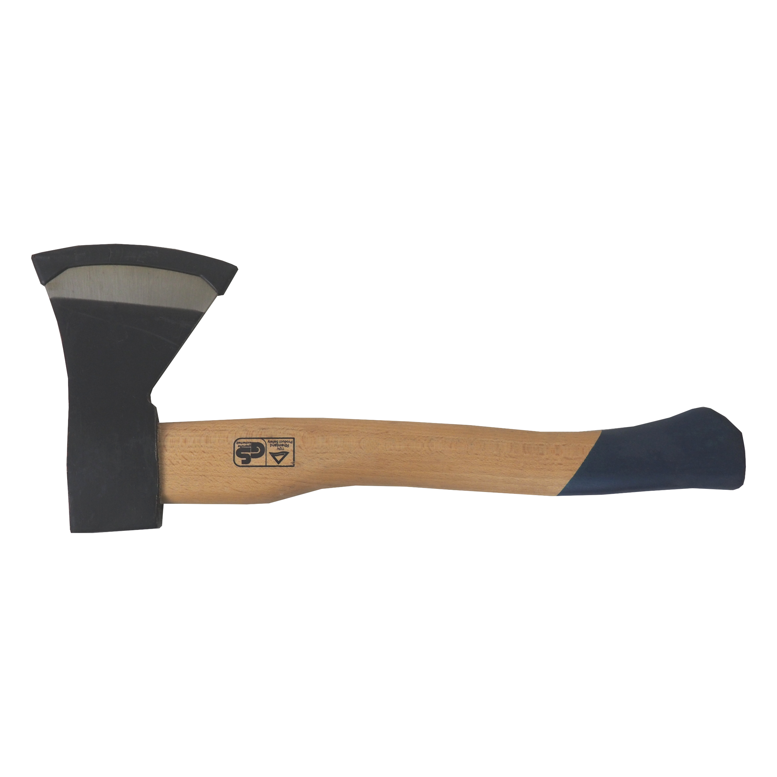 TOPTRADE dřevorubecká sekera 1 250 g – dřevěná násada 70 cm