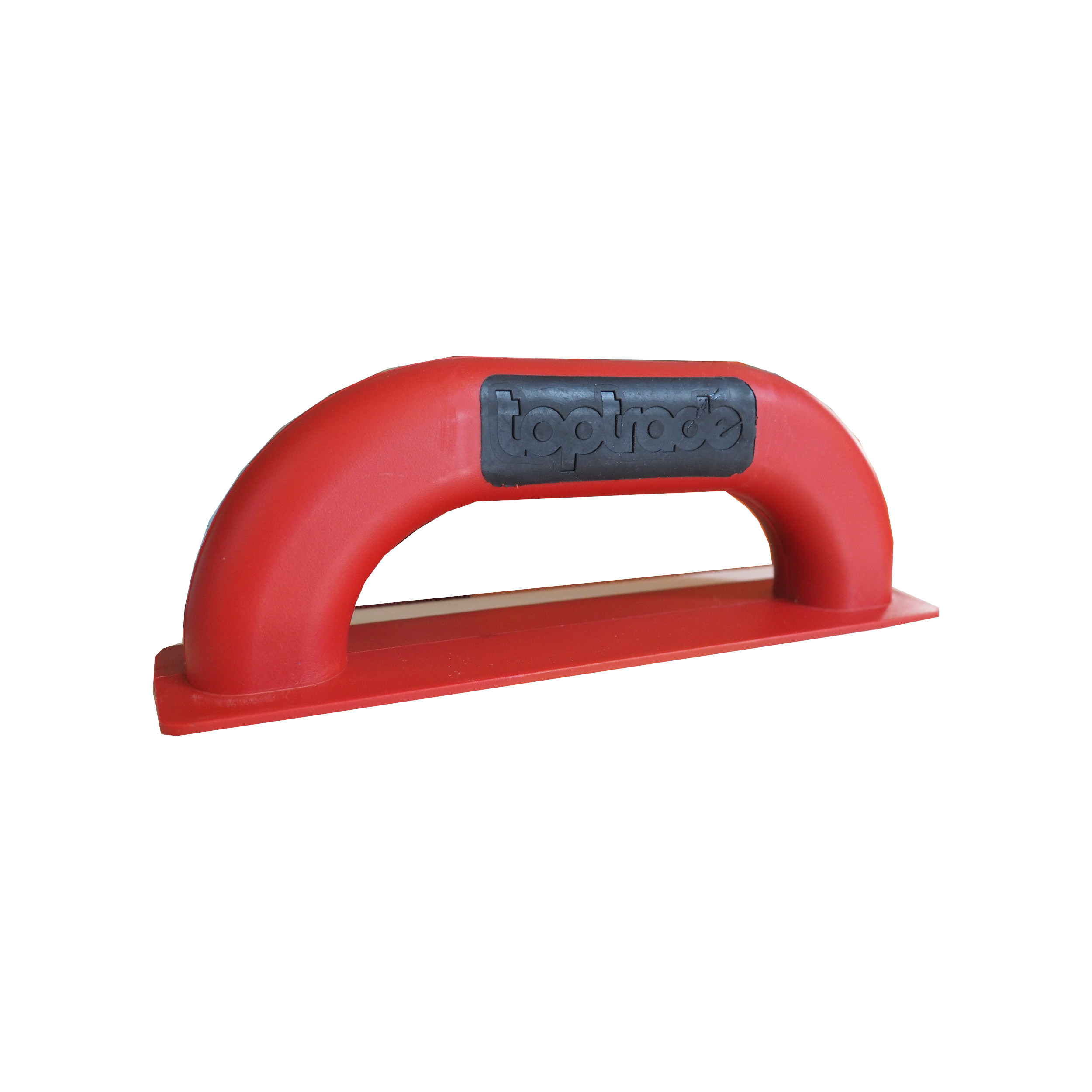 TOPTRADE brusné hladítko s kamínky, MDF, 400×200 mm, zrno 16