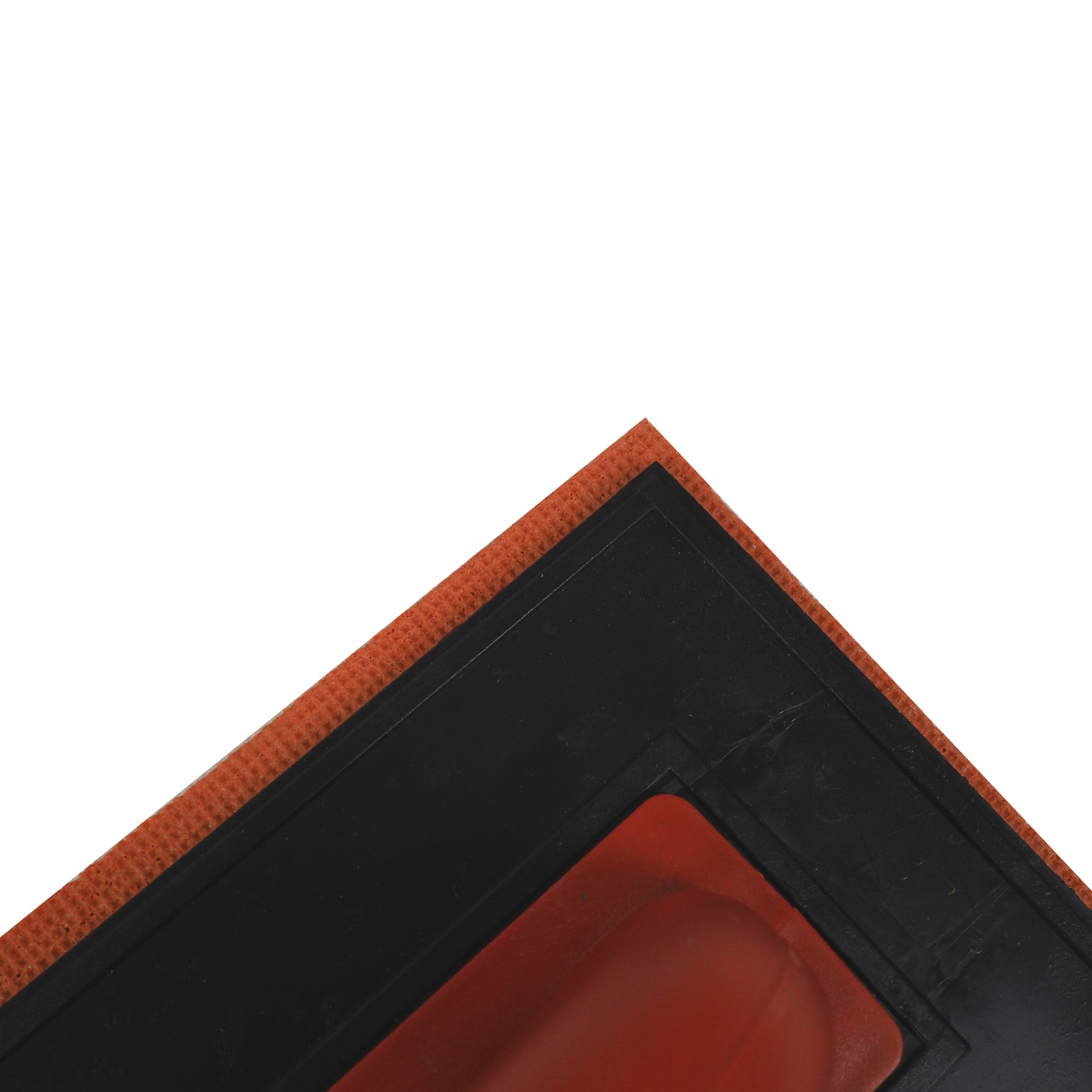 TOPTRADE hladítko s jemnou houbou 280×140×18 mm