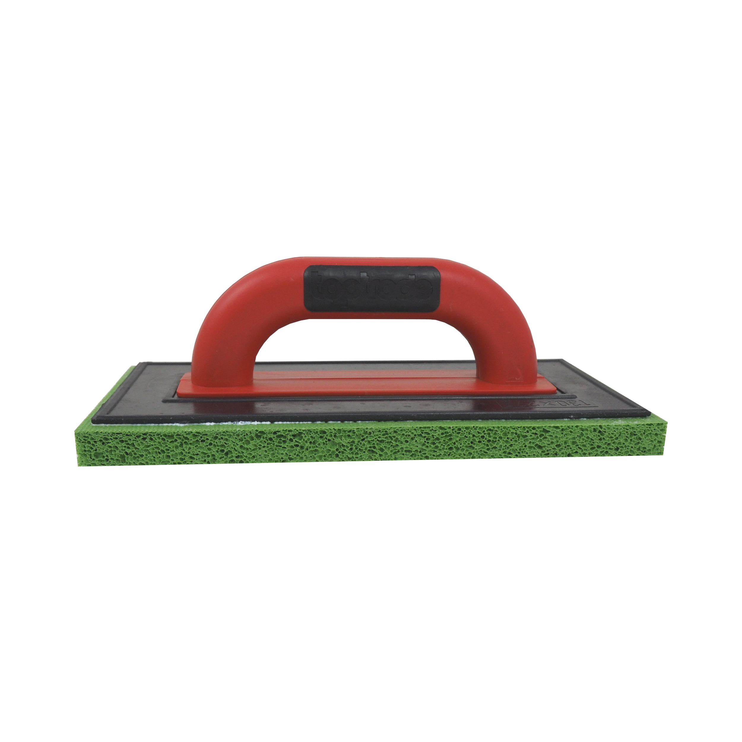 TOPTRADE hladítko s hrubou houbou 280×140×18 mm