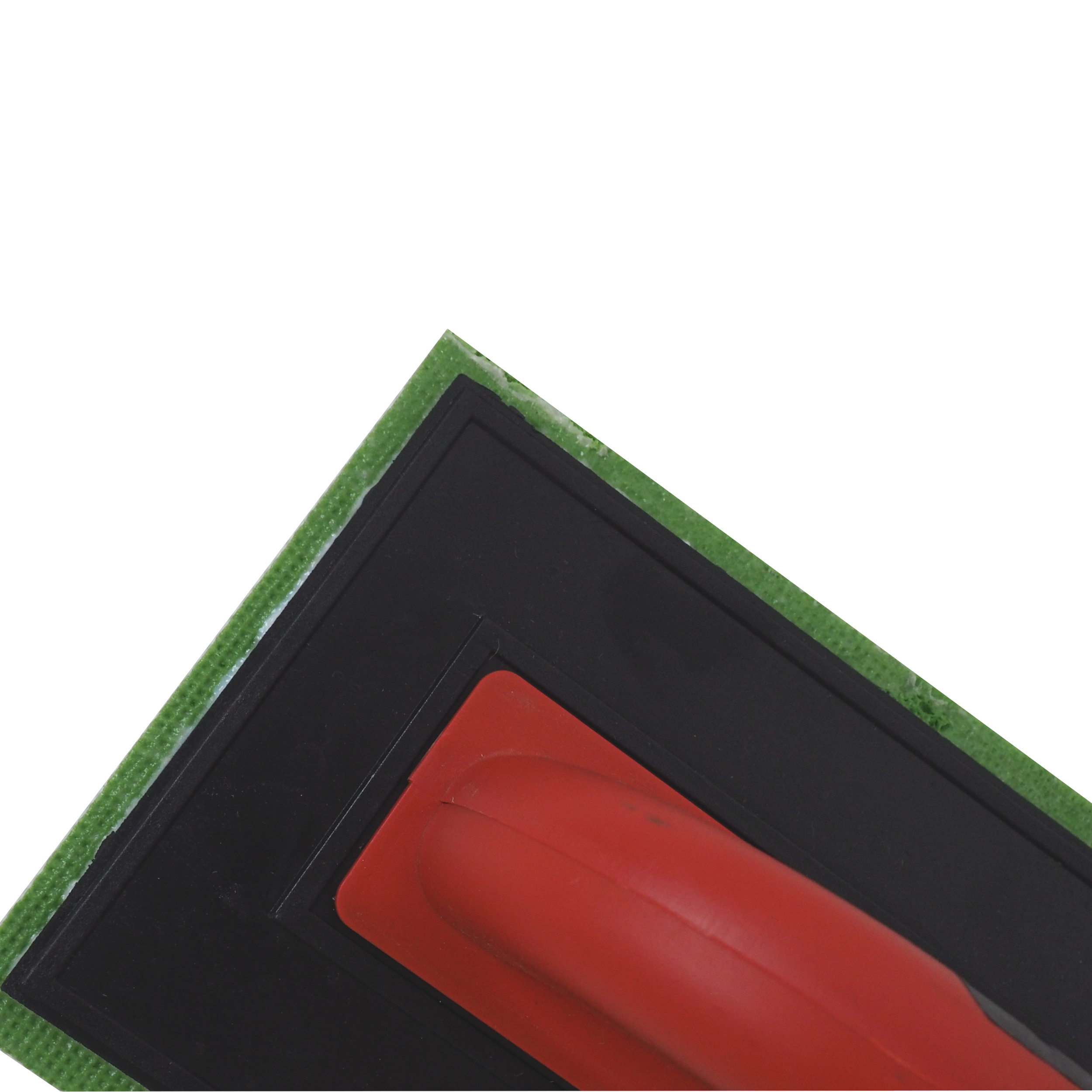 TOPTRADE hladítko s hrubou houbou 280×140×18 mm