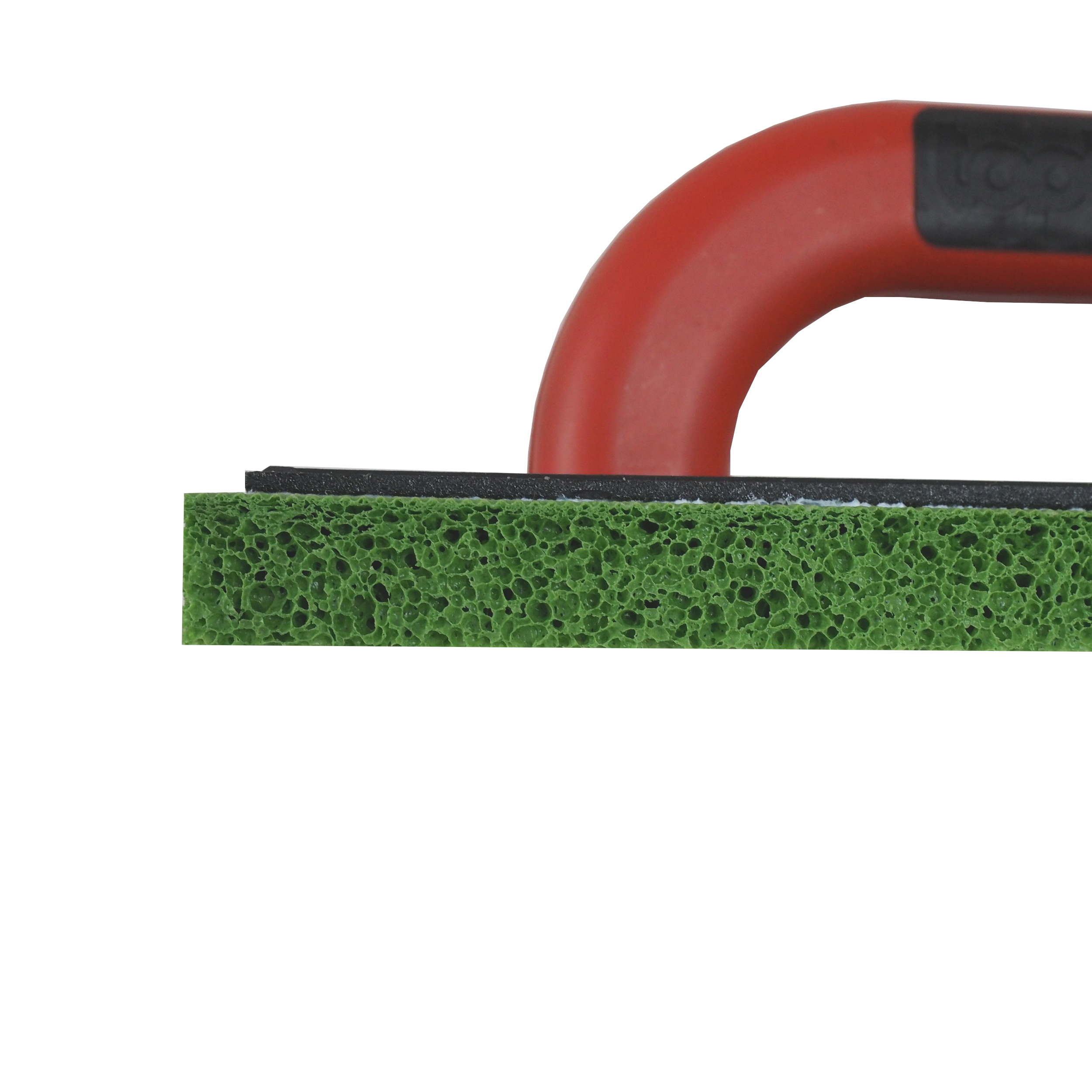 TOPTRADE hladítko s hrubou houbou 280×140×18 mm