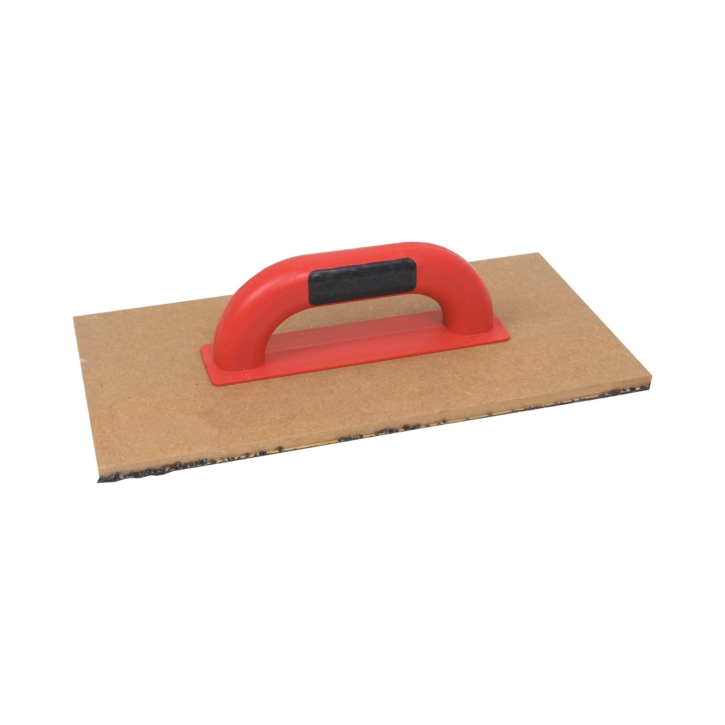 TOPTRADE brusné hladítko s kamínky a papírem, MDF, 353 × 183 mm, zrno 16