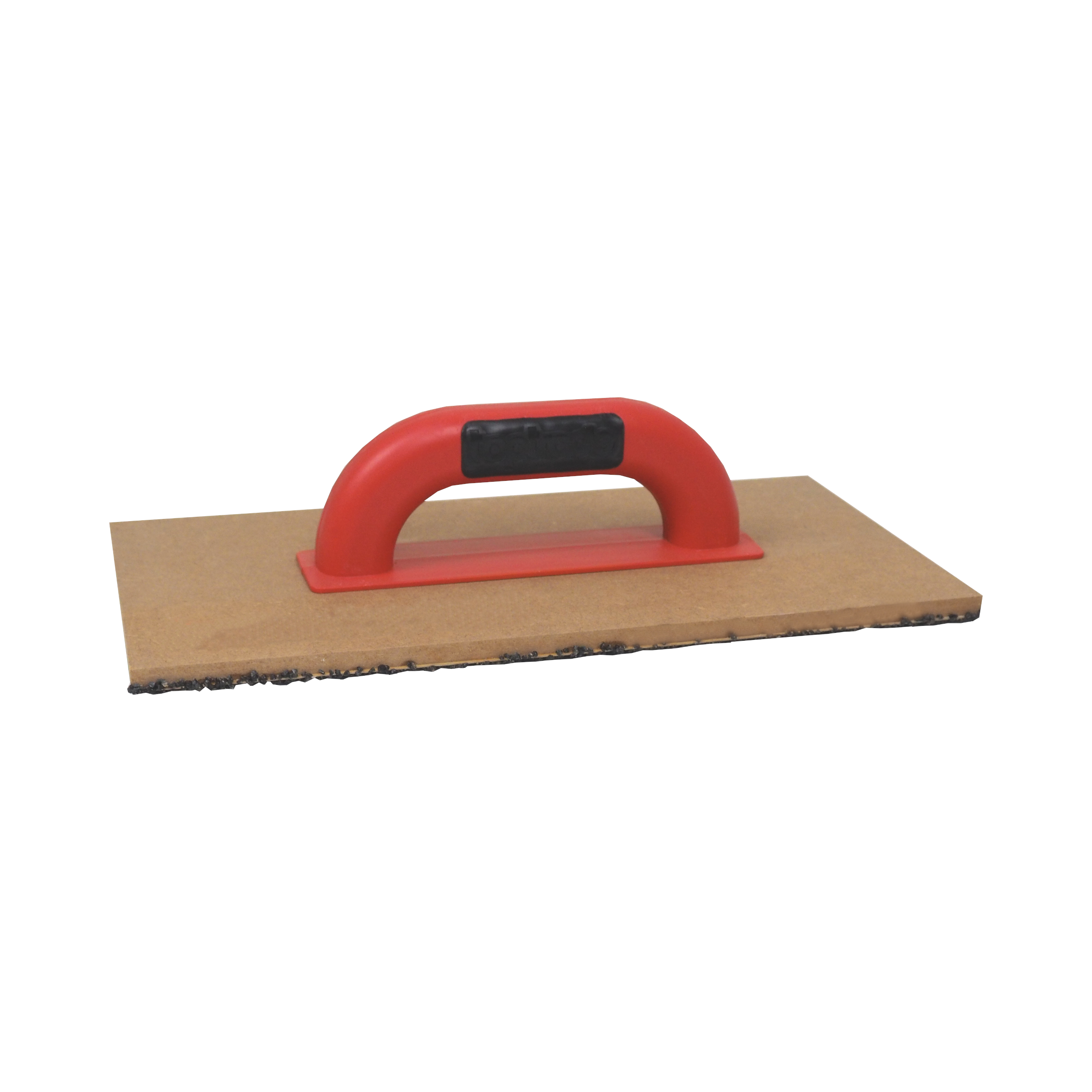 TOPTRADE brusné hladítko s kamínky a papírem, MDF, 353 × 183 mm, zrno 16