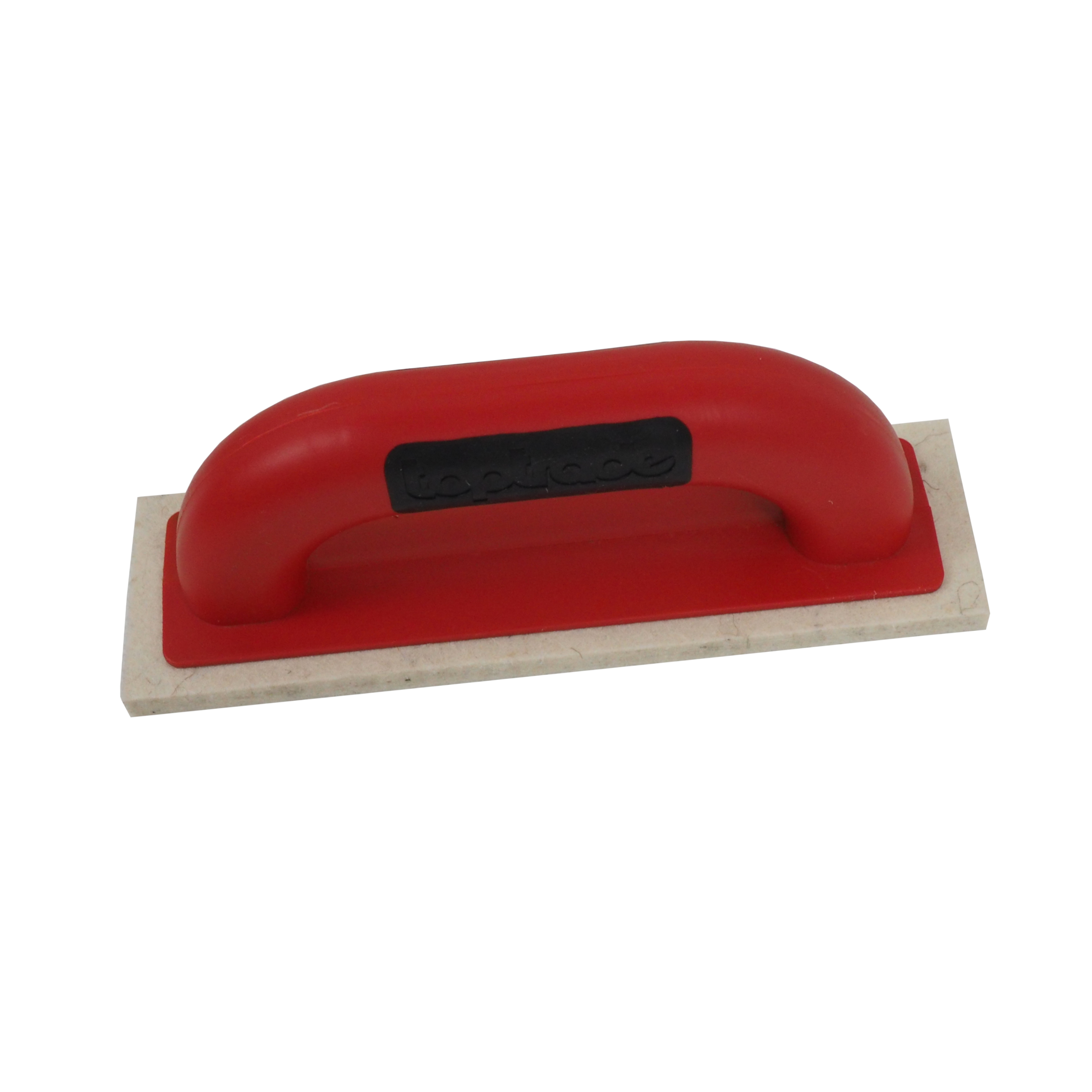 TOPTRADE hladítko ABS s bílou plstí, špaletové, Professional 220×65×8 mm