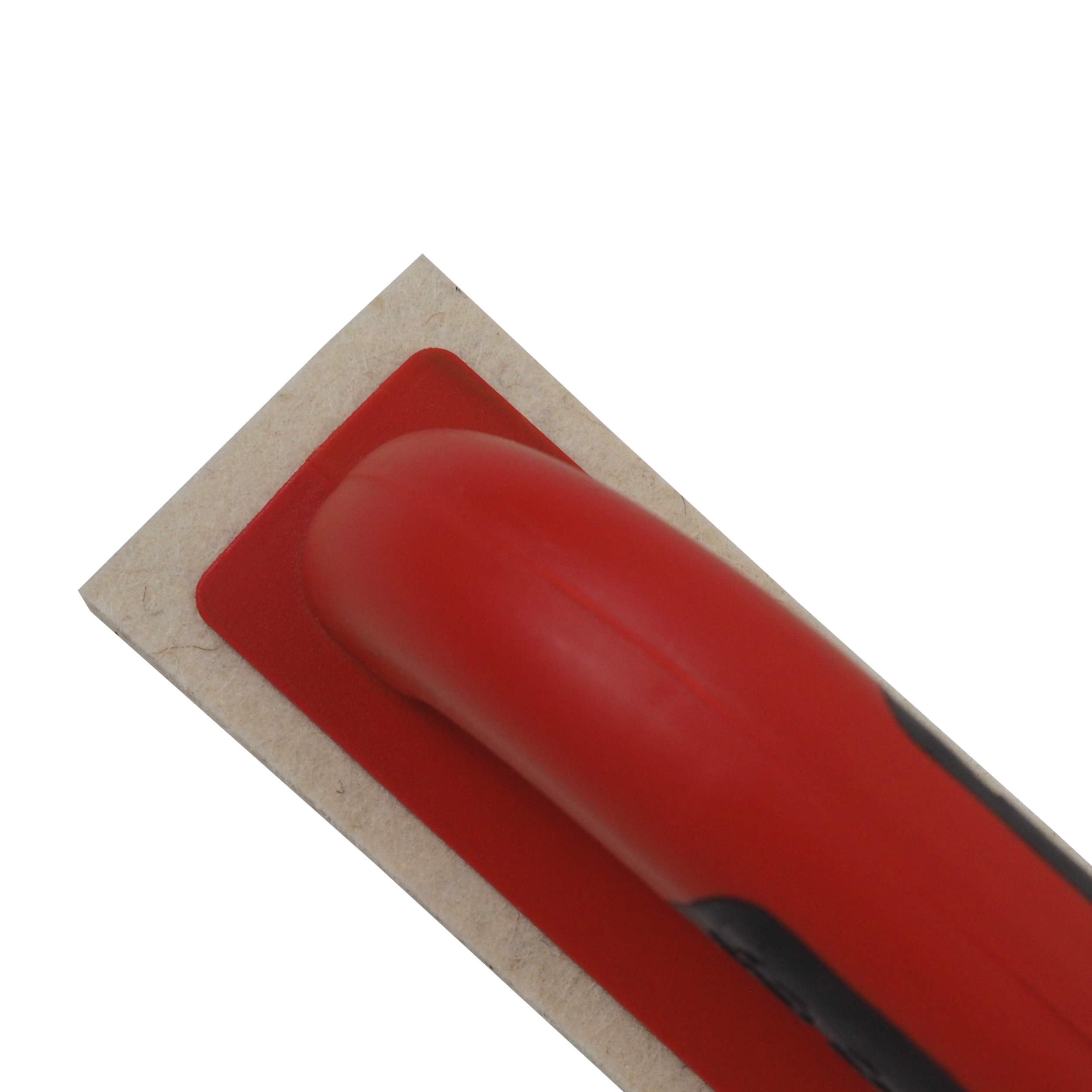 TOPTRADE hladítko ABS s bílou plstí, špaletové, Professional 220×65×8 mm