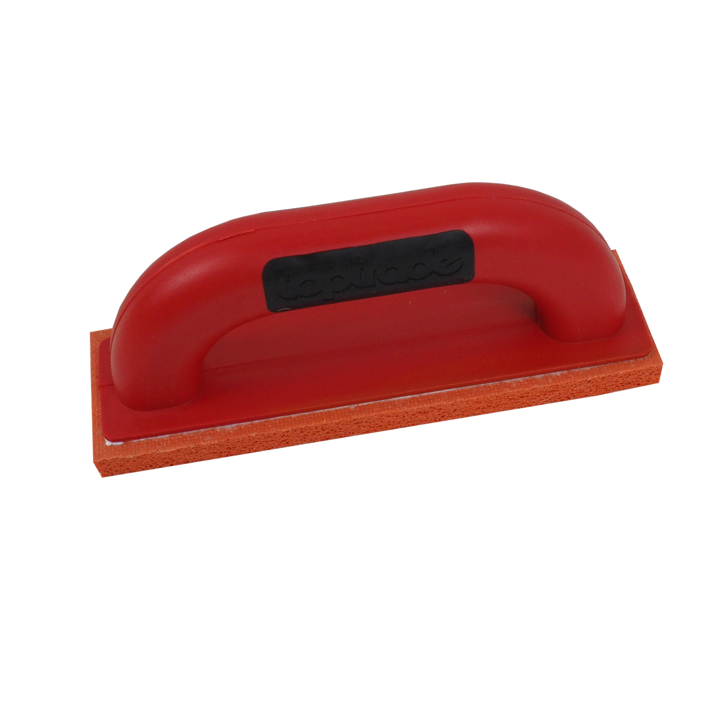 TOPTRADE špaletové hladítko s jemnou houbou, ABS 220 × 65 × 12 mm