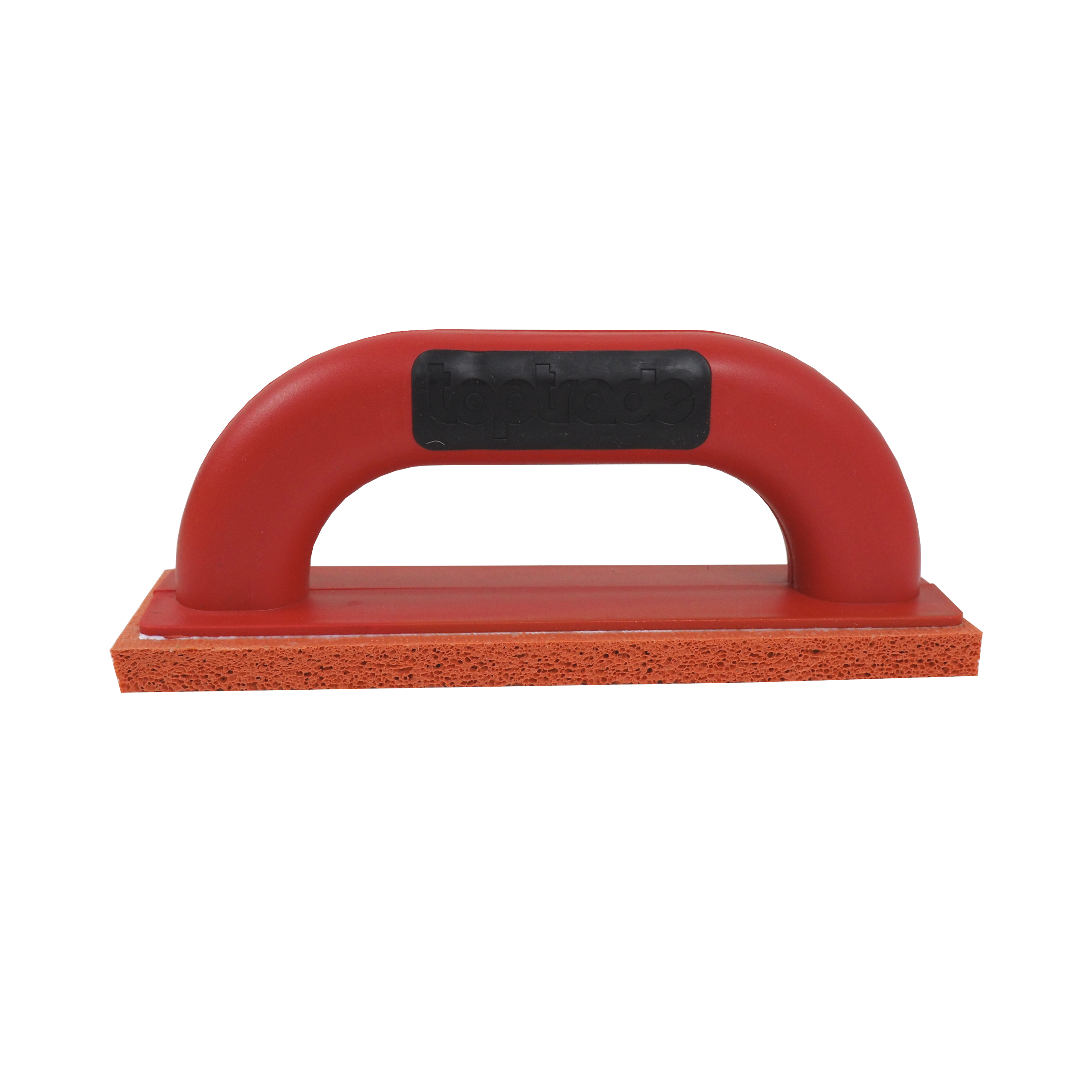 TOPTRADE špaletové hladítko s jemnou houbou, ABS 220 × 65 × 12 mm